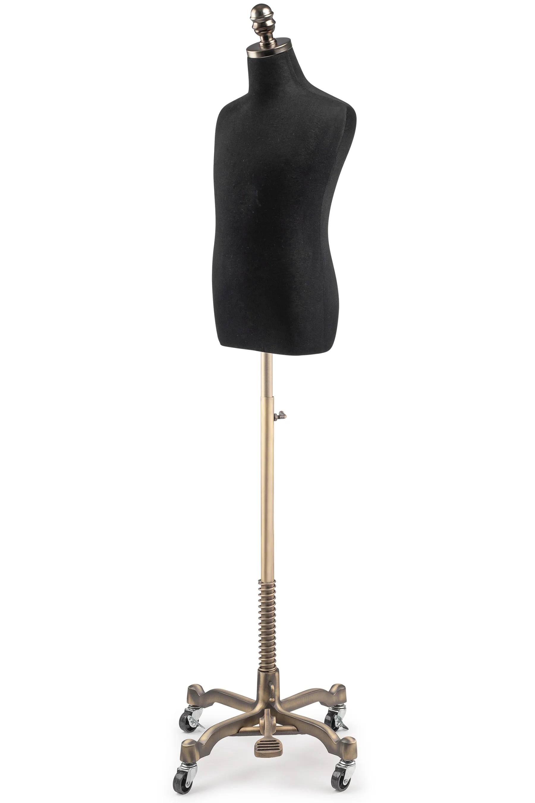 Child Display Dress Form on Metal Rolling Base - Image 12
