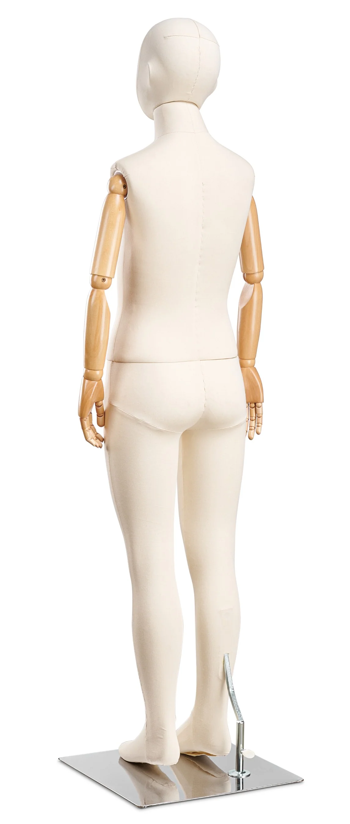 Child Fabric Wrapped Mannequin in Standing or Sitting Pose w/ Articulating Arms (WP Series) - Image 19