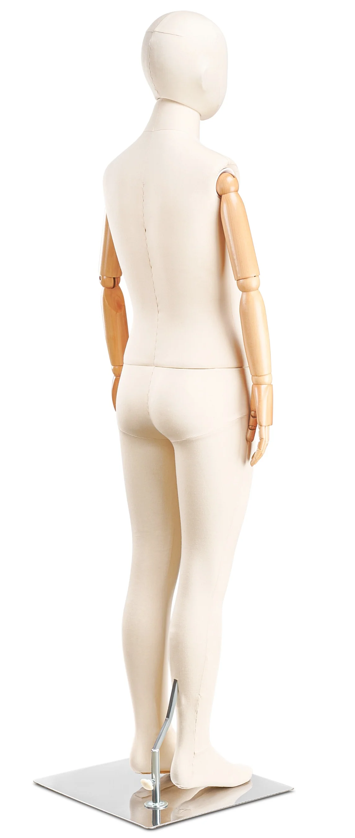 Child Fabric Wrapped Mannequin in Standing or Sitting Pose w/ Articulating Arms (WP Series) - Image 20