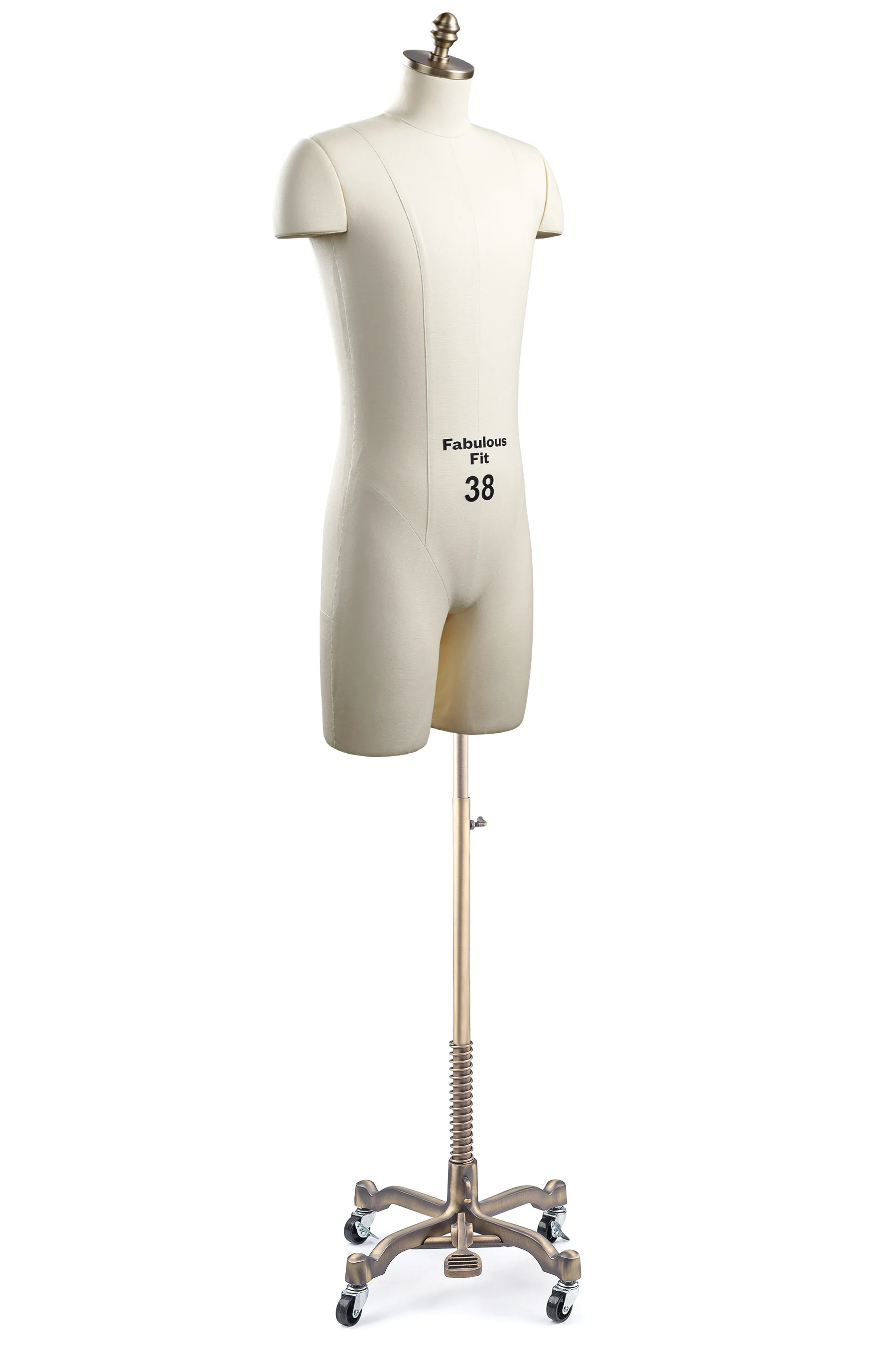 Fabulous Fit® Studio Dress Form - Men's Half Legs (Global Standard Edition) - Image 2