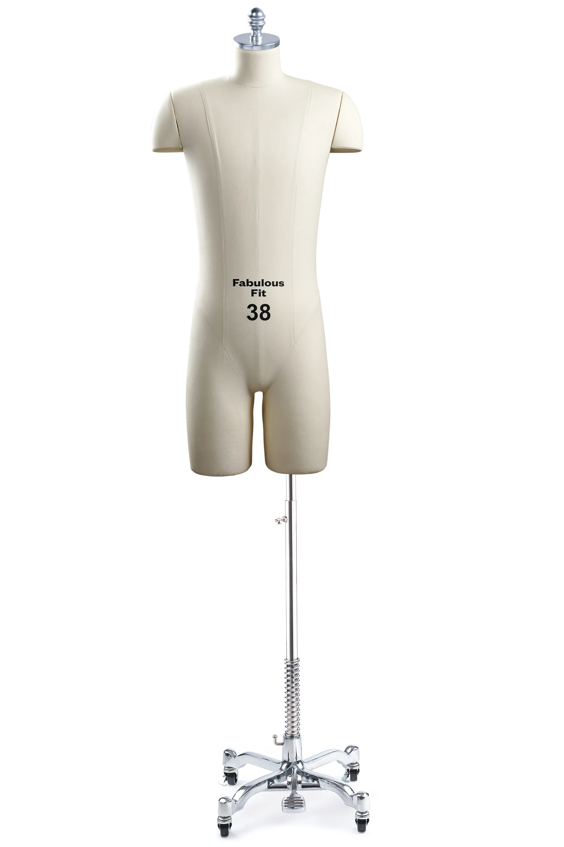Fabulous Fit® Studio Dress Form - Men's Half Legs (Global Standard Edition) - Image 3
