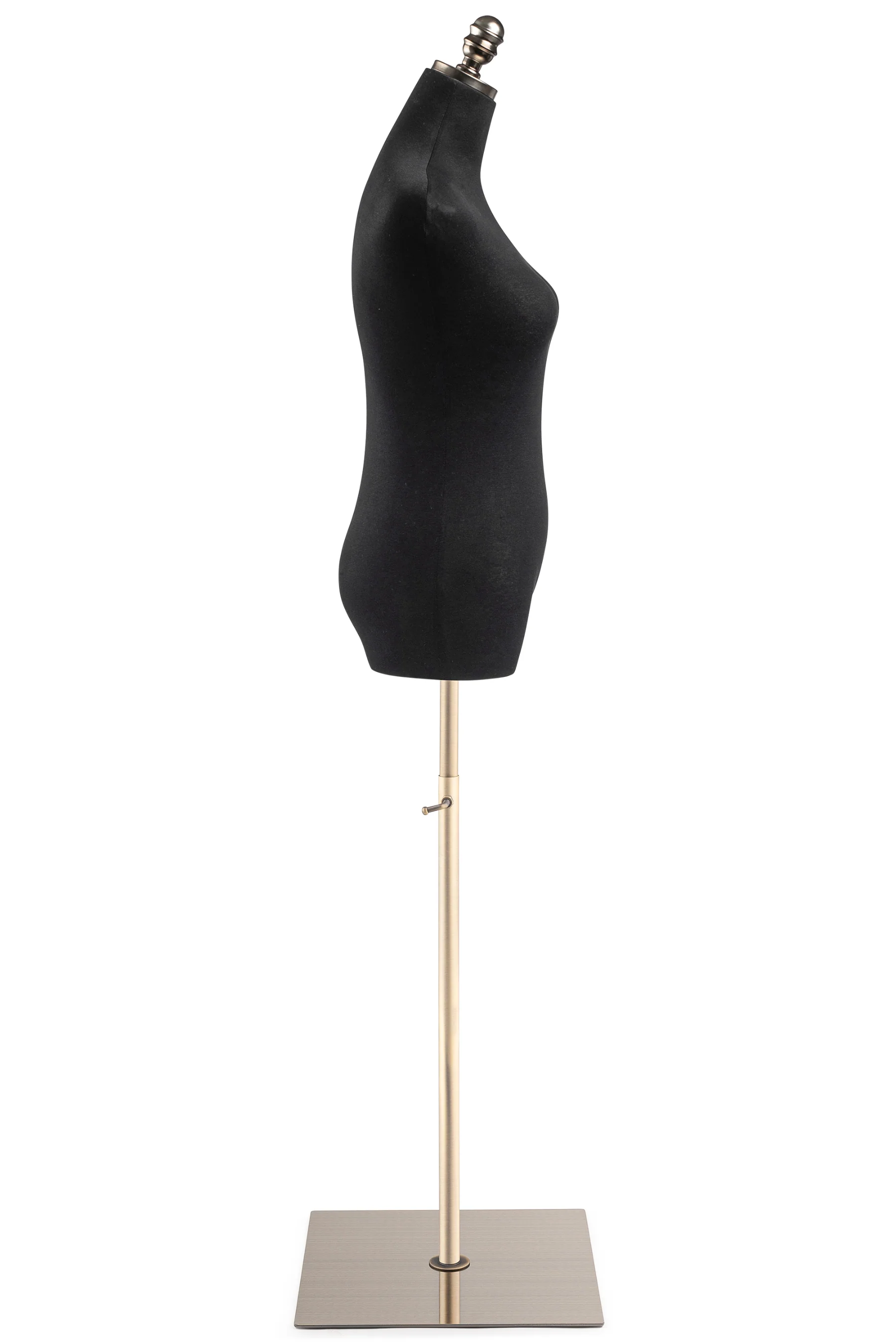 Female Display Dress Form on Metal Flat Base - Image 11