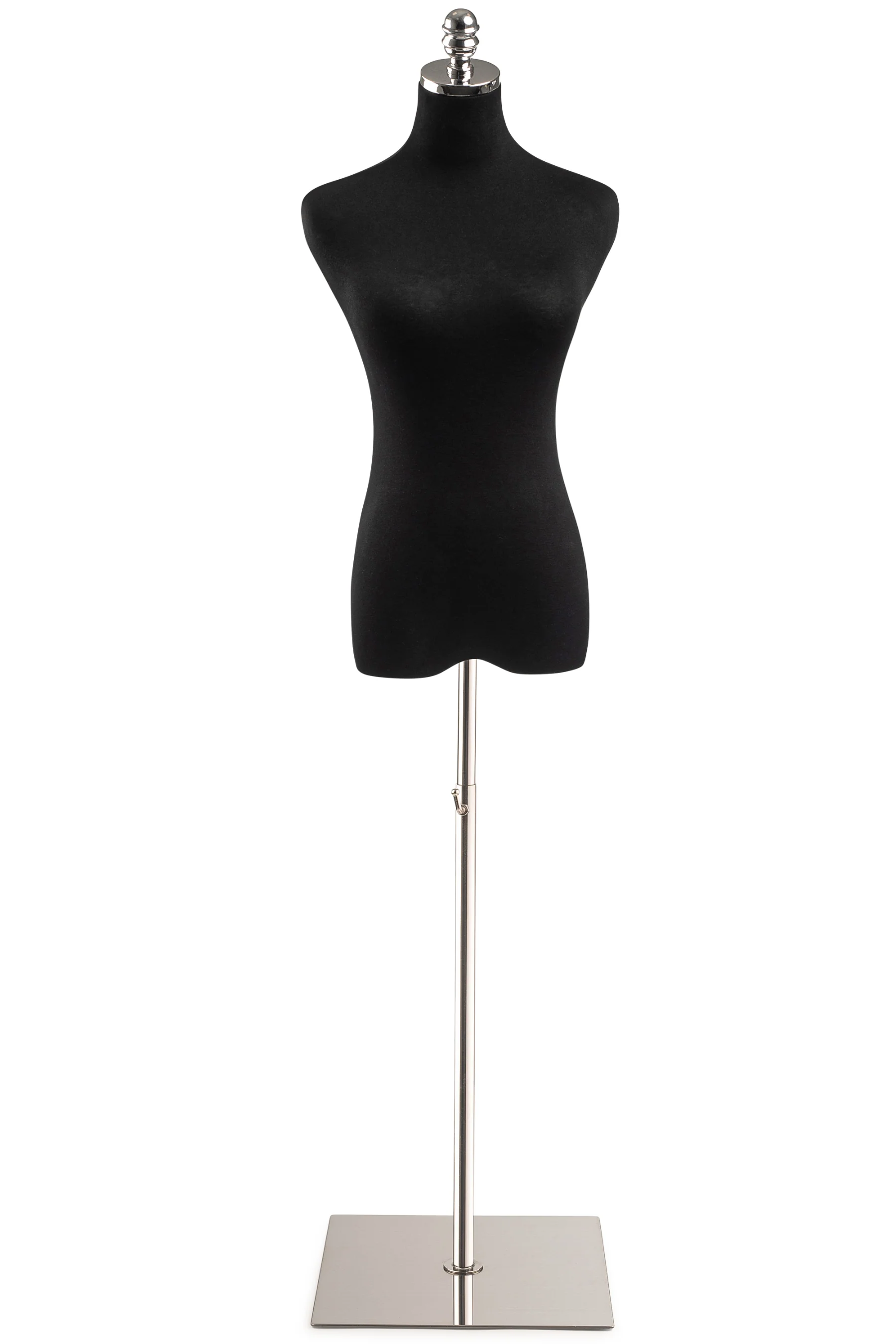 Female Display Dress Form on Metal Flat Base - Image 15
