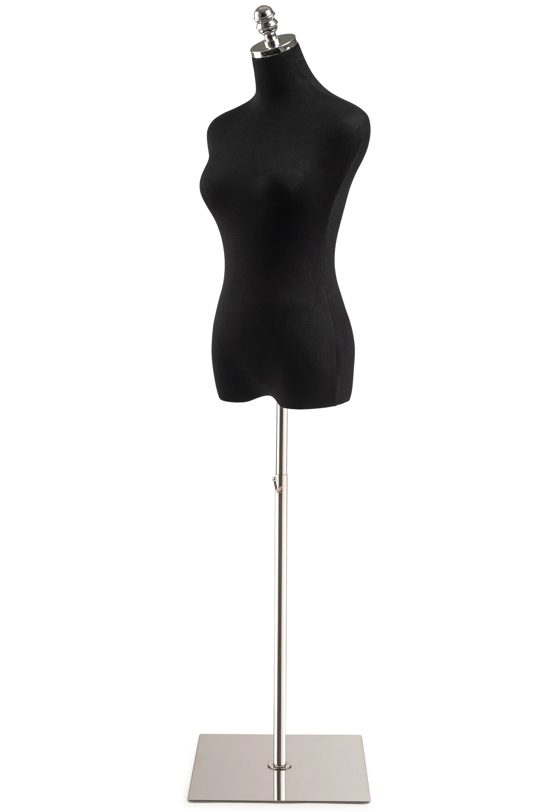 Female Display Dress Form on Metal Flat Base - Image 17
