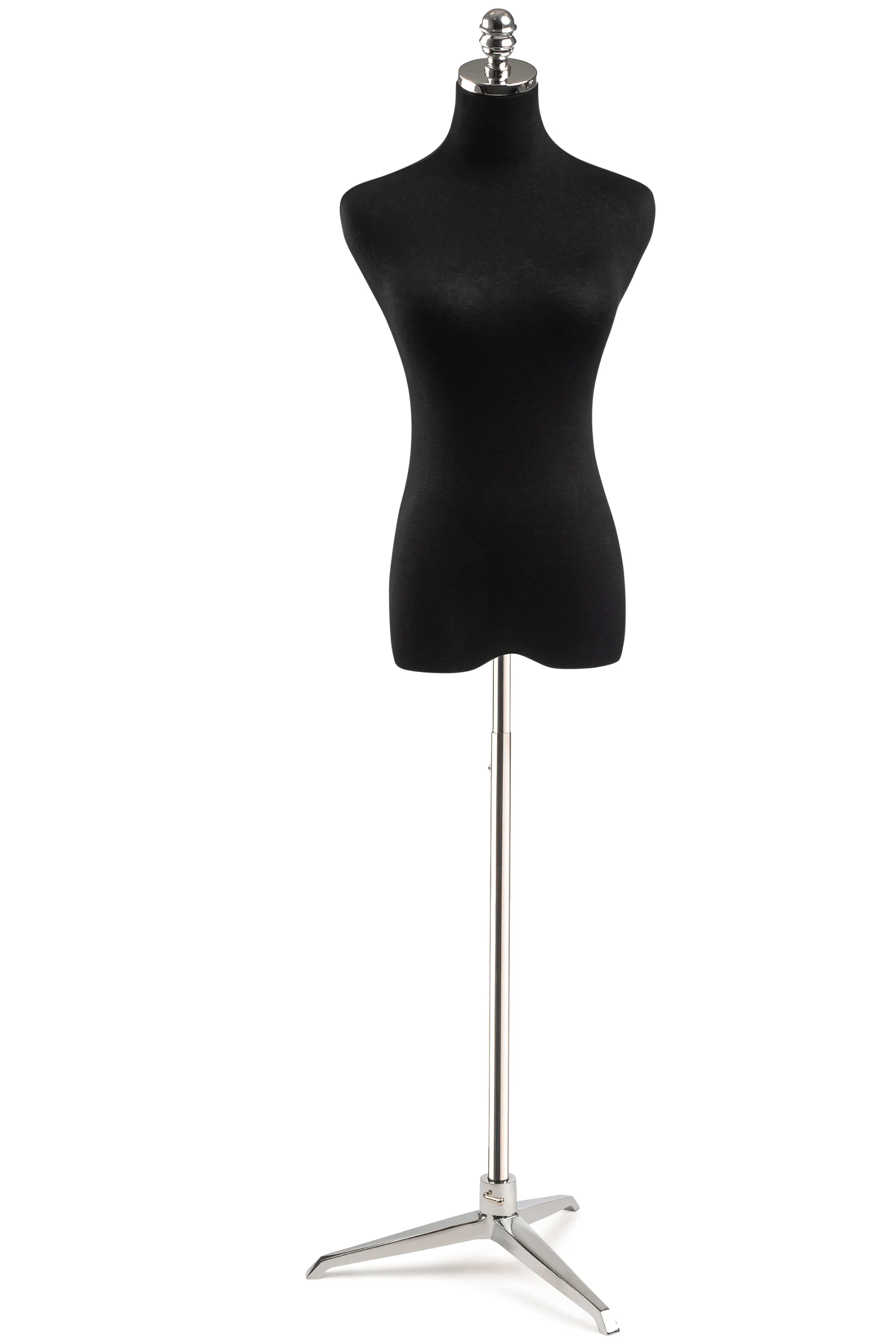 Female Display Dress Form on Metal Tripod Base - Image 13