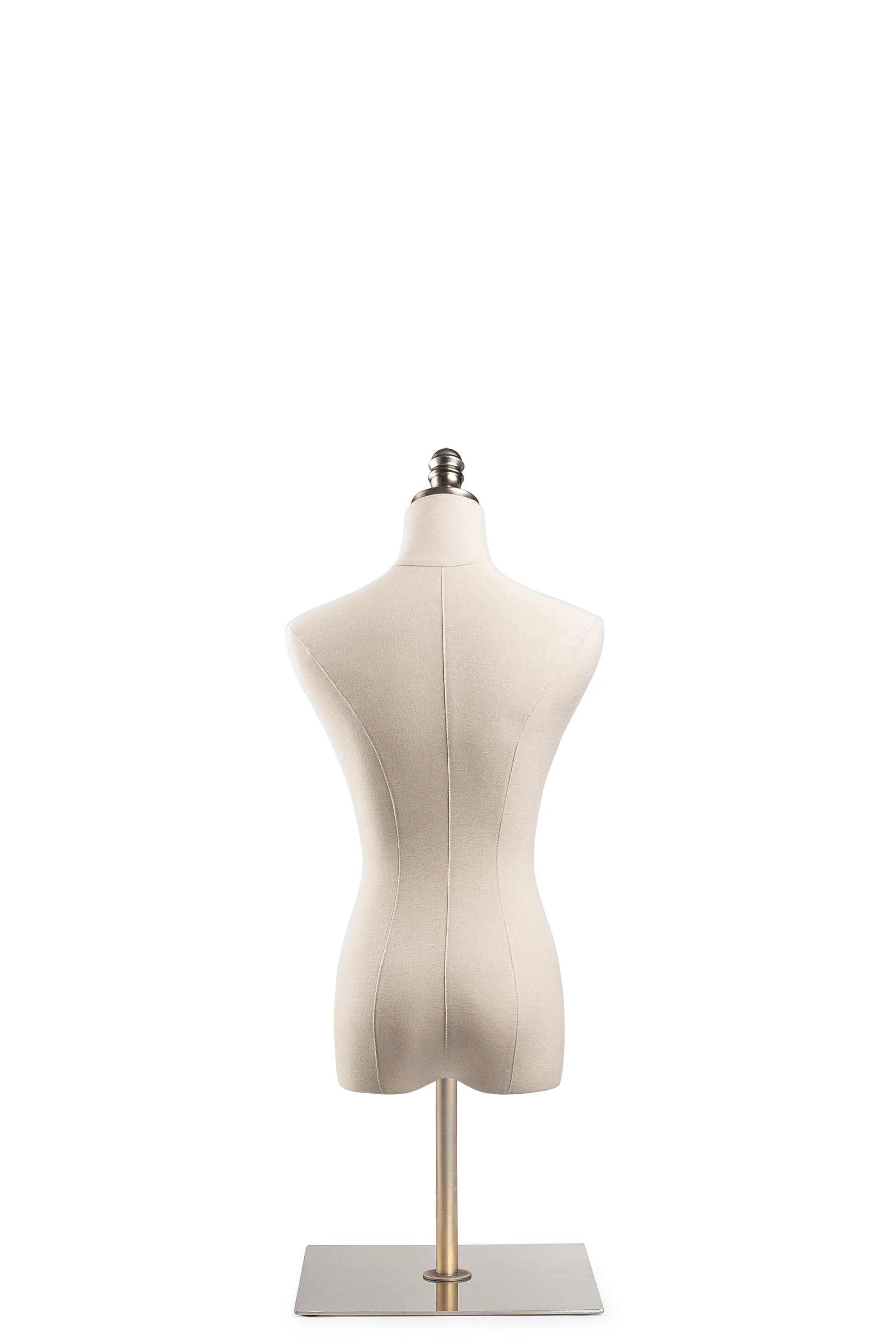 Female Display Dress Form on Metal Tabletop Base - Image 13