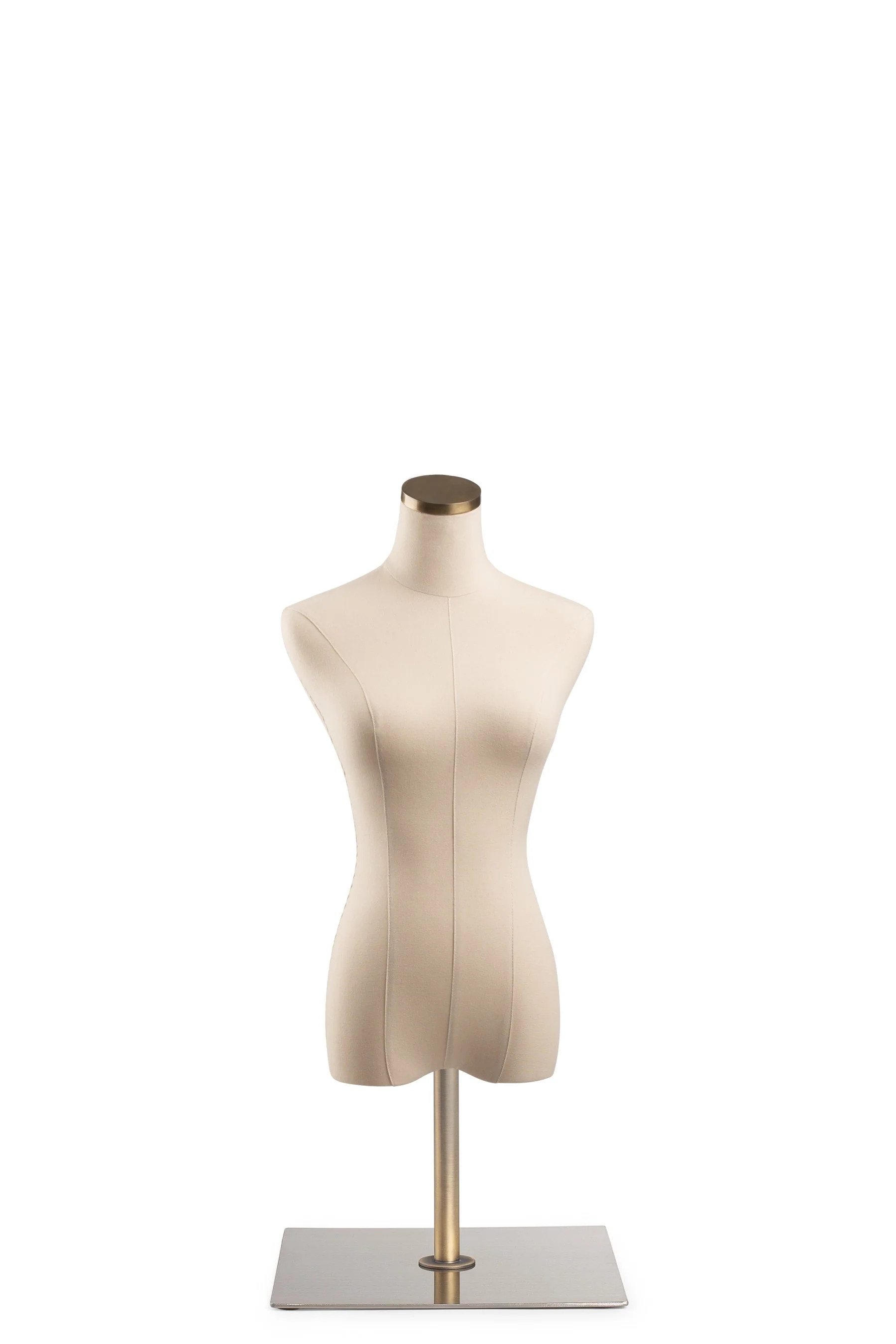 Female Display Dress Form on Metal Tabletop Base - Image 14