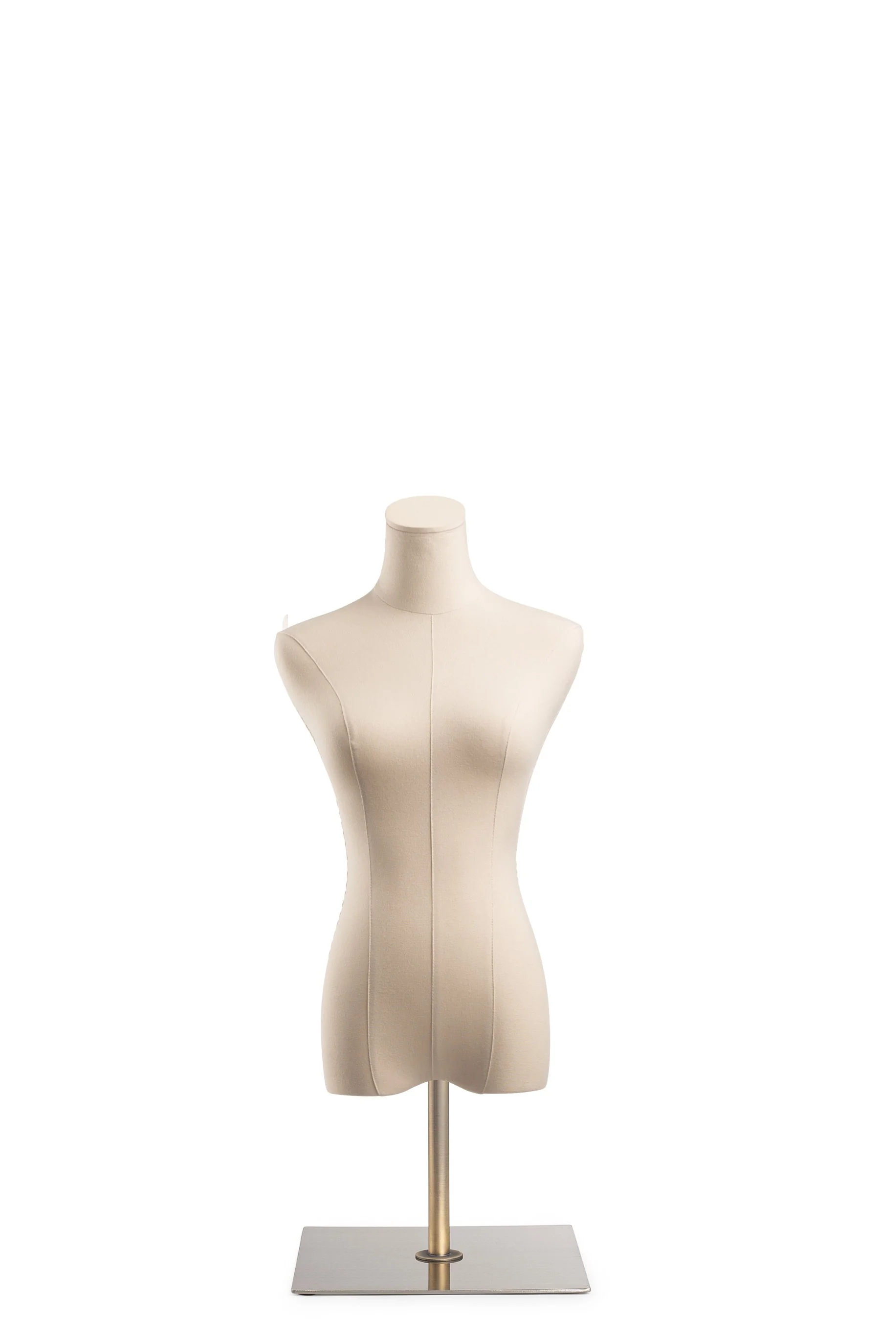 Female Display Dress Form on Metal Tabletop Base - Image 15
