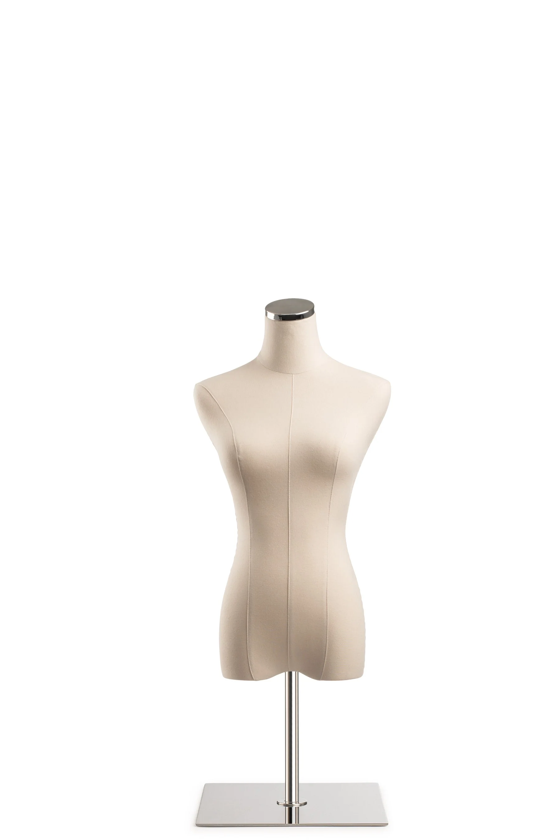 Female Display Dress Form on Metal Tabletop Base - Image 22