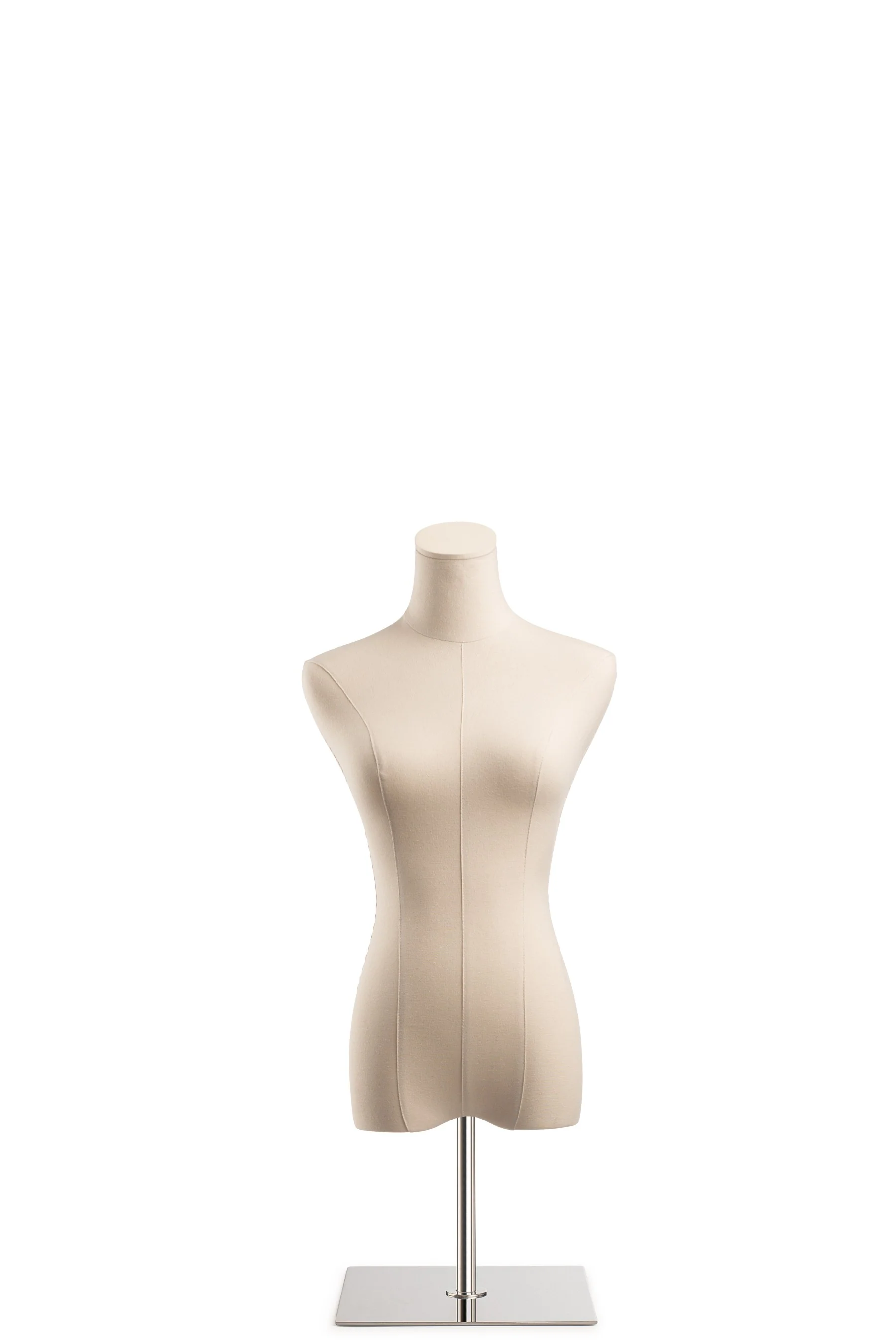 Female Display Dress Form on Metal Tabletop Base - Image 25