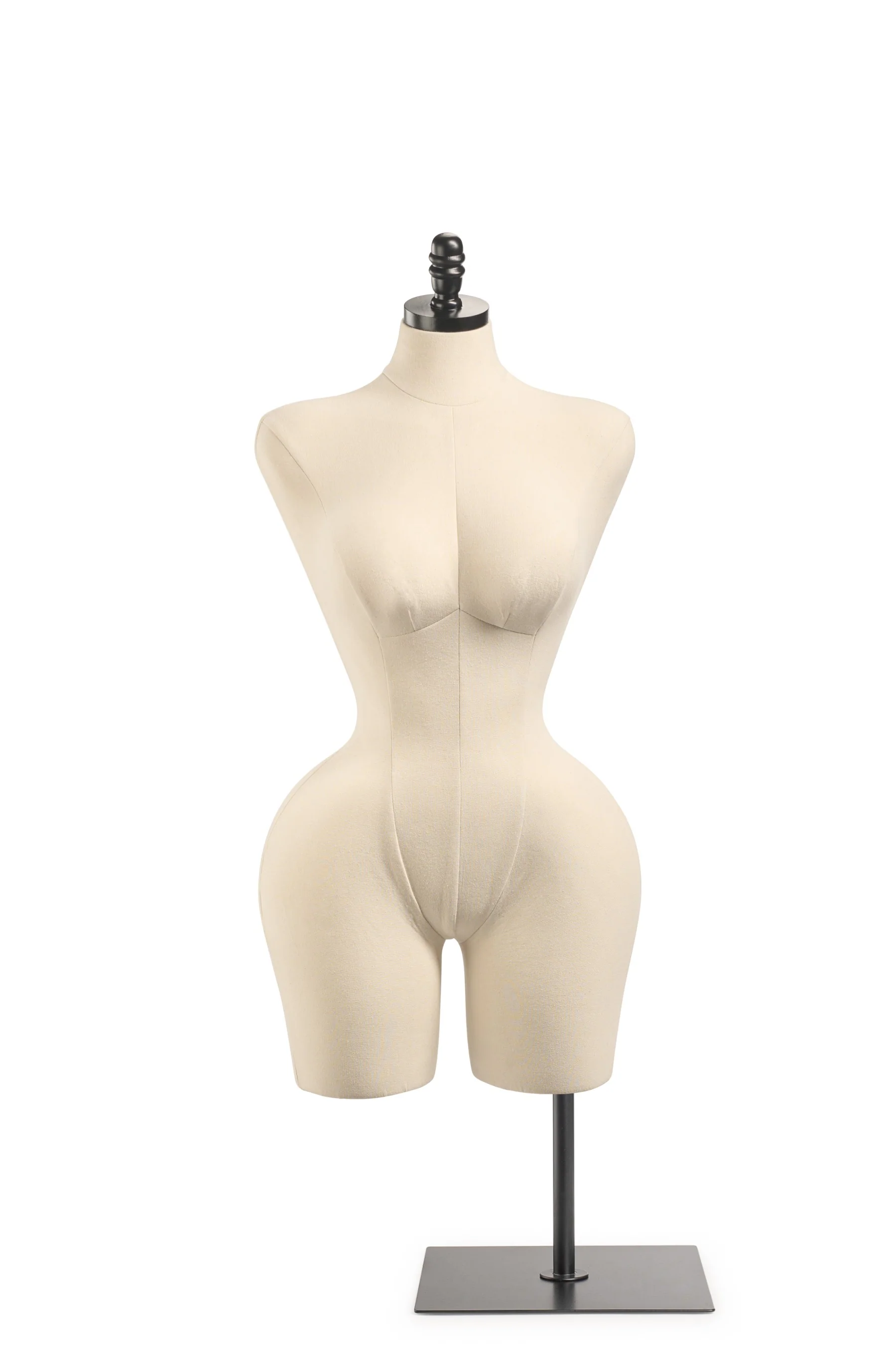 Female Display Dress Form on Metal Tabletop Base - Image 26