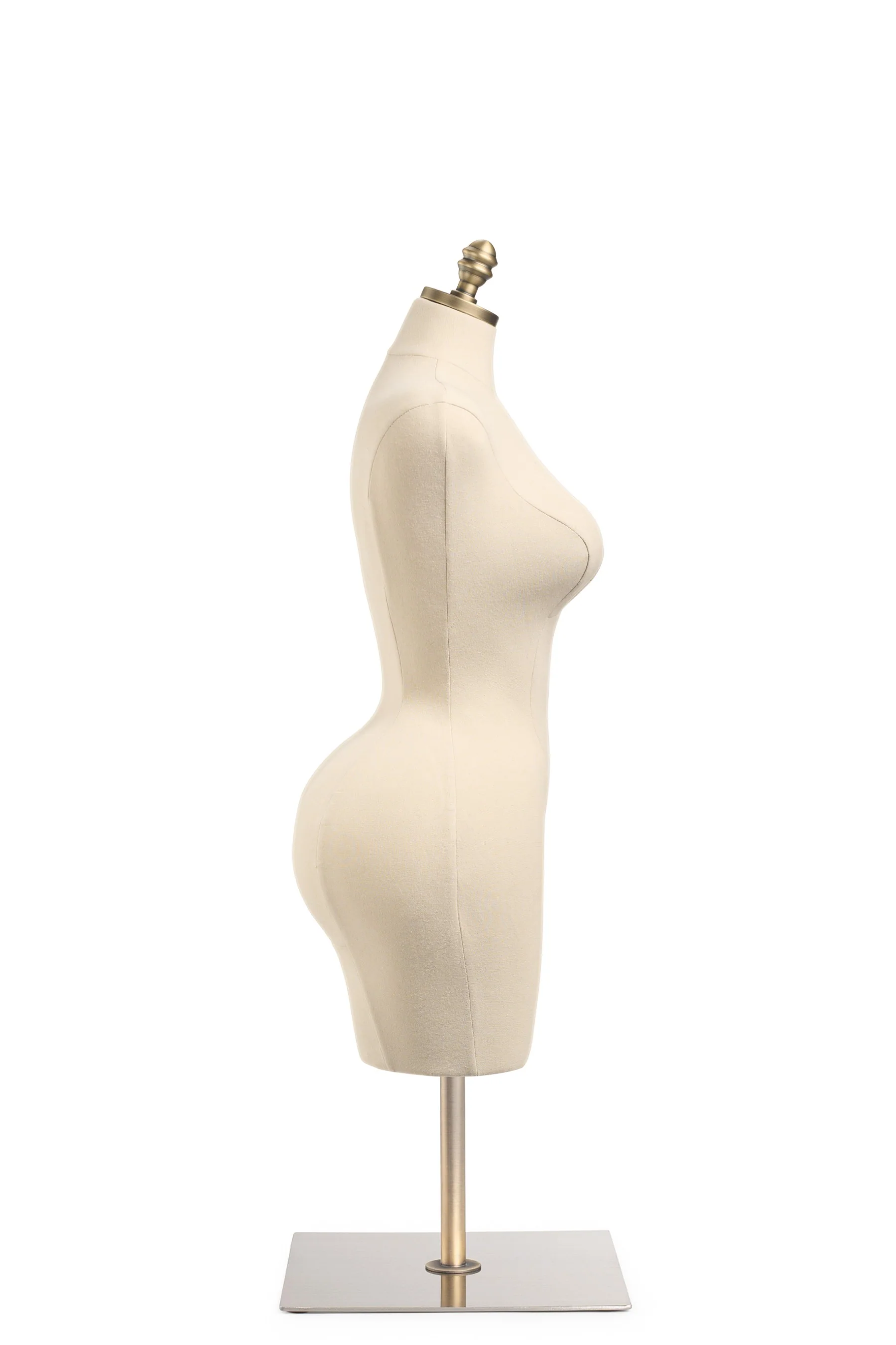 Female Display Dress Form on Metal Tabletop Base - Image 32