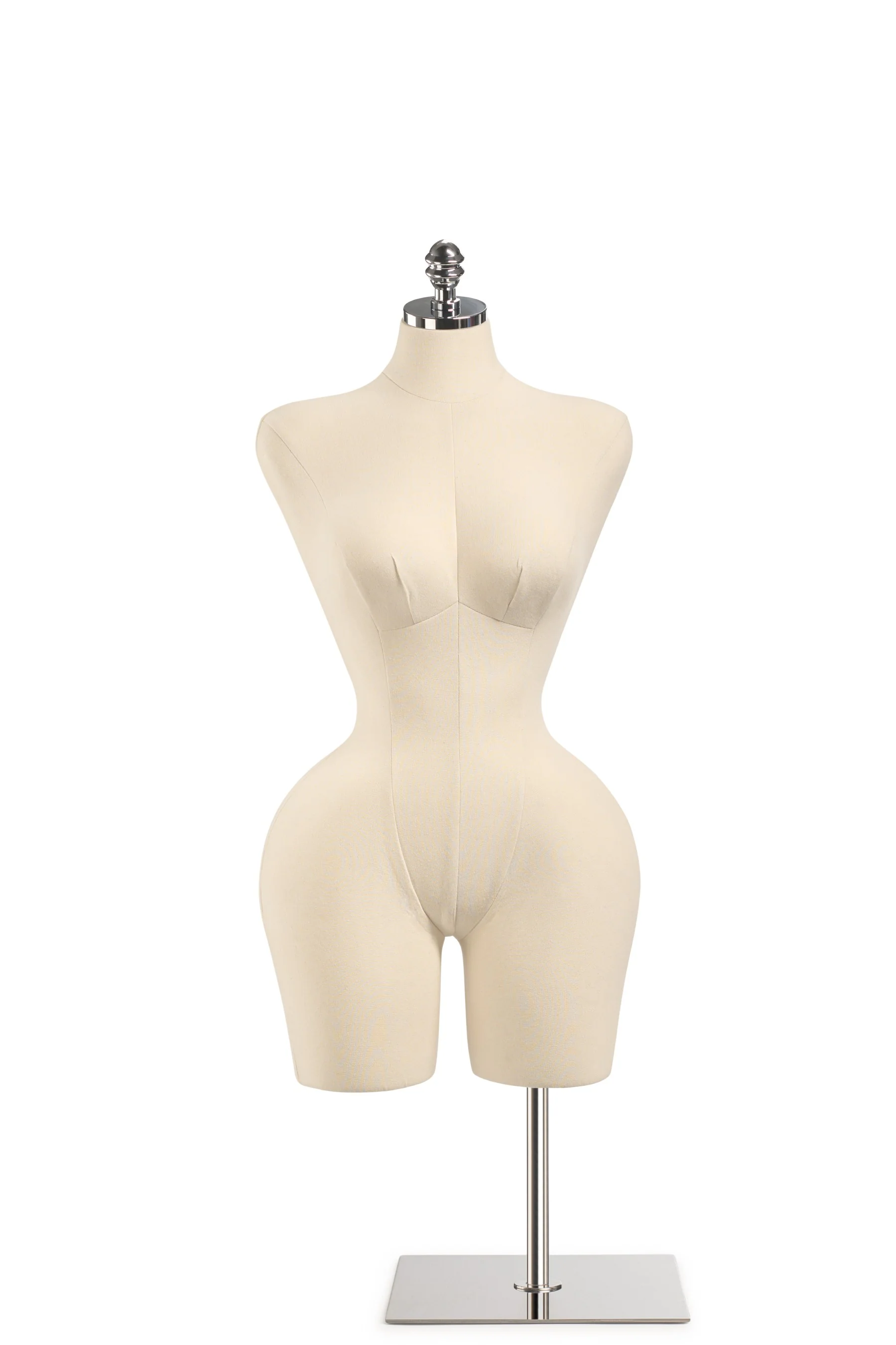 Female Display Dress Form on Metal Tabletop Base - Image 34