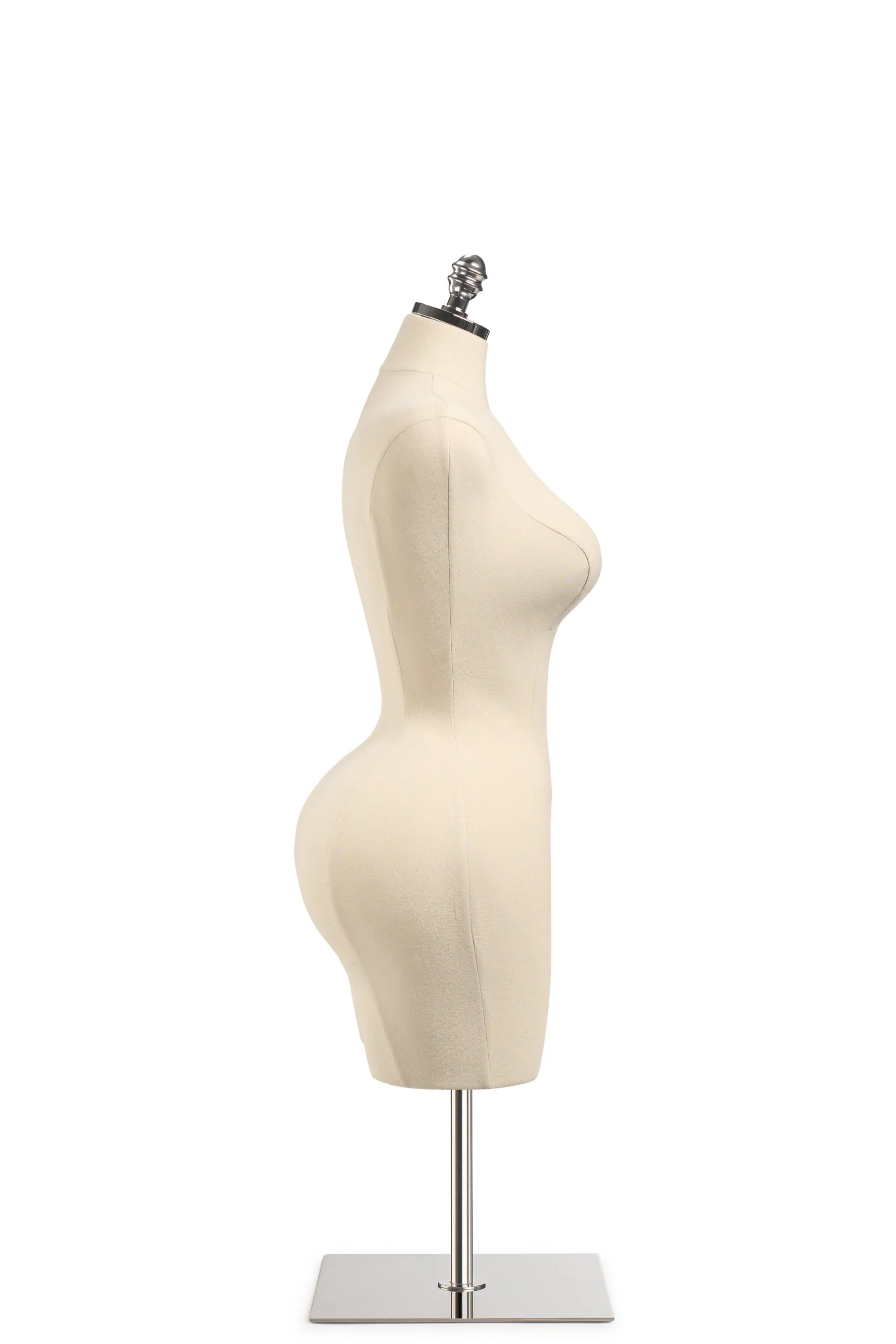 Female Display Dress Form on Metal Tabletop Base - Image 36