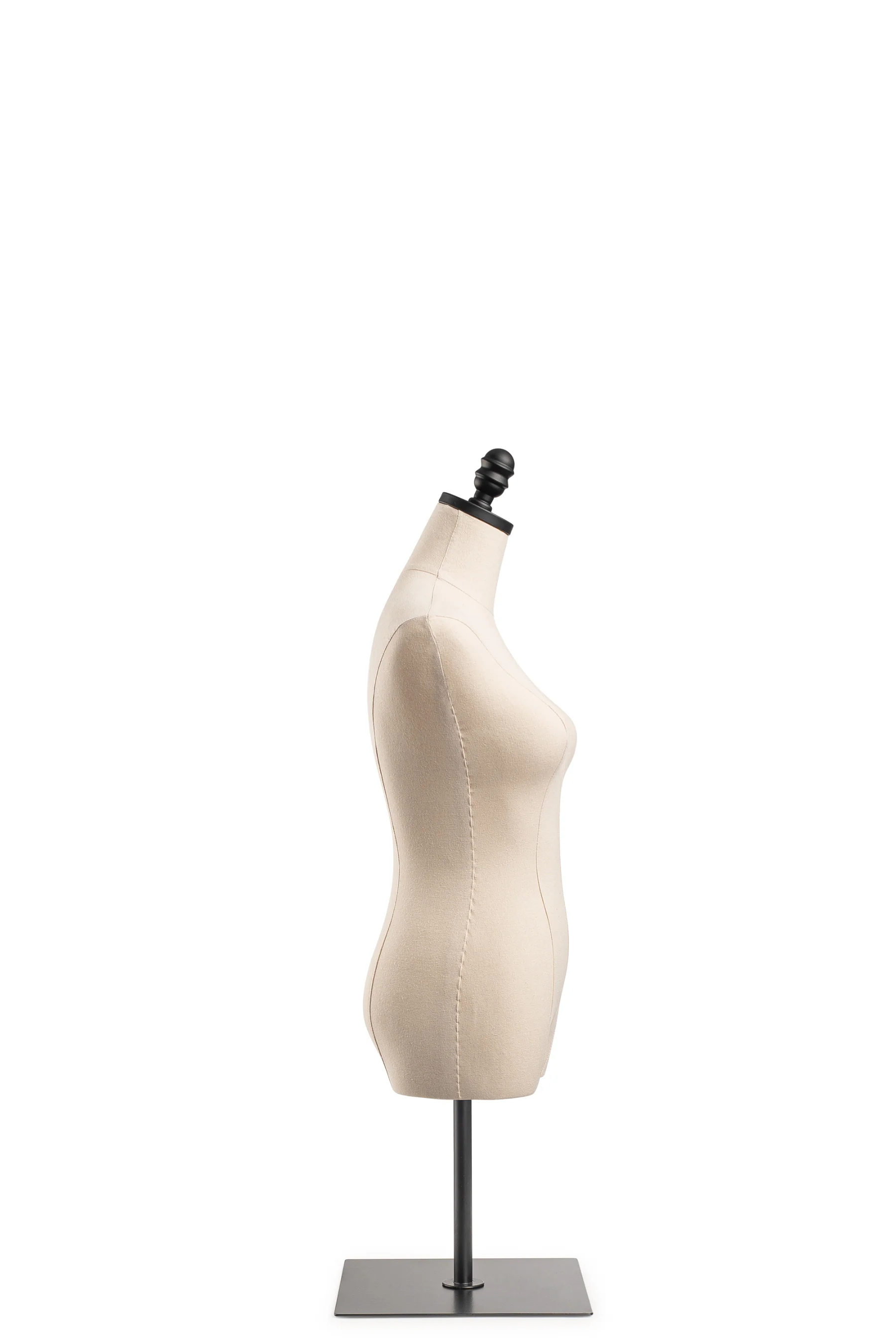 Female Display Dress Form on Metal Tabletop Base - Image 4