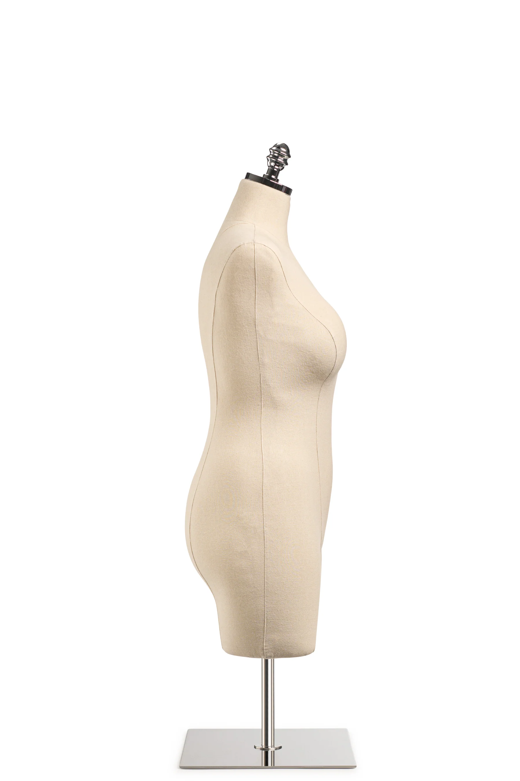 Female Display Dress Form on Metal Tabletop Base - Image 48