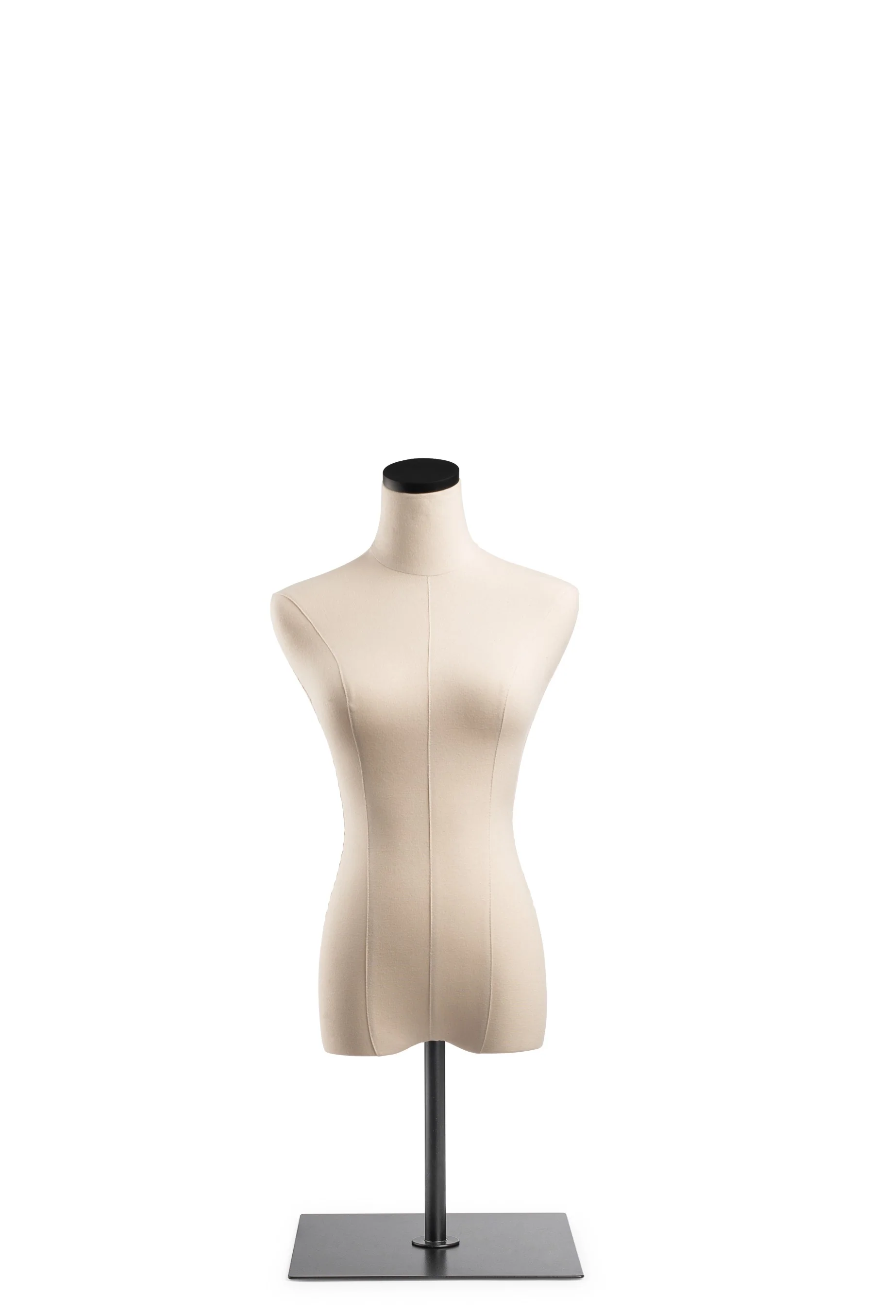 Female Display Dress Form on Metal Tabletop Base - Image 6
