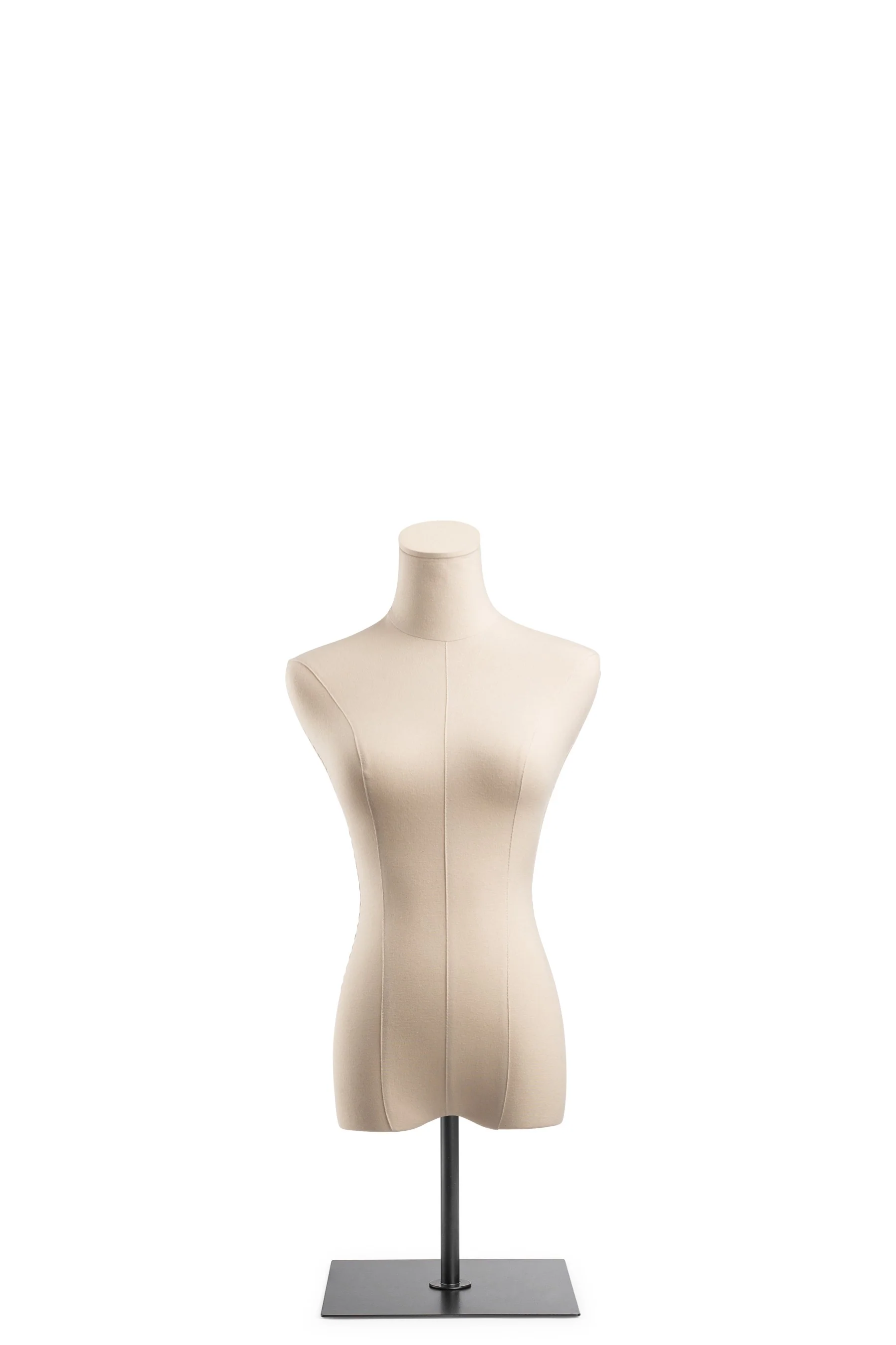 Female Display Dress Form on Metal Tabletop Base - Image 7