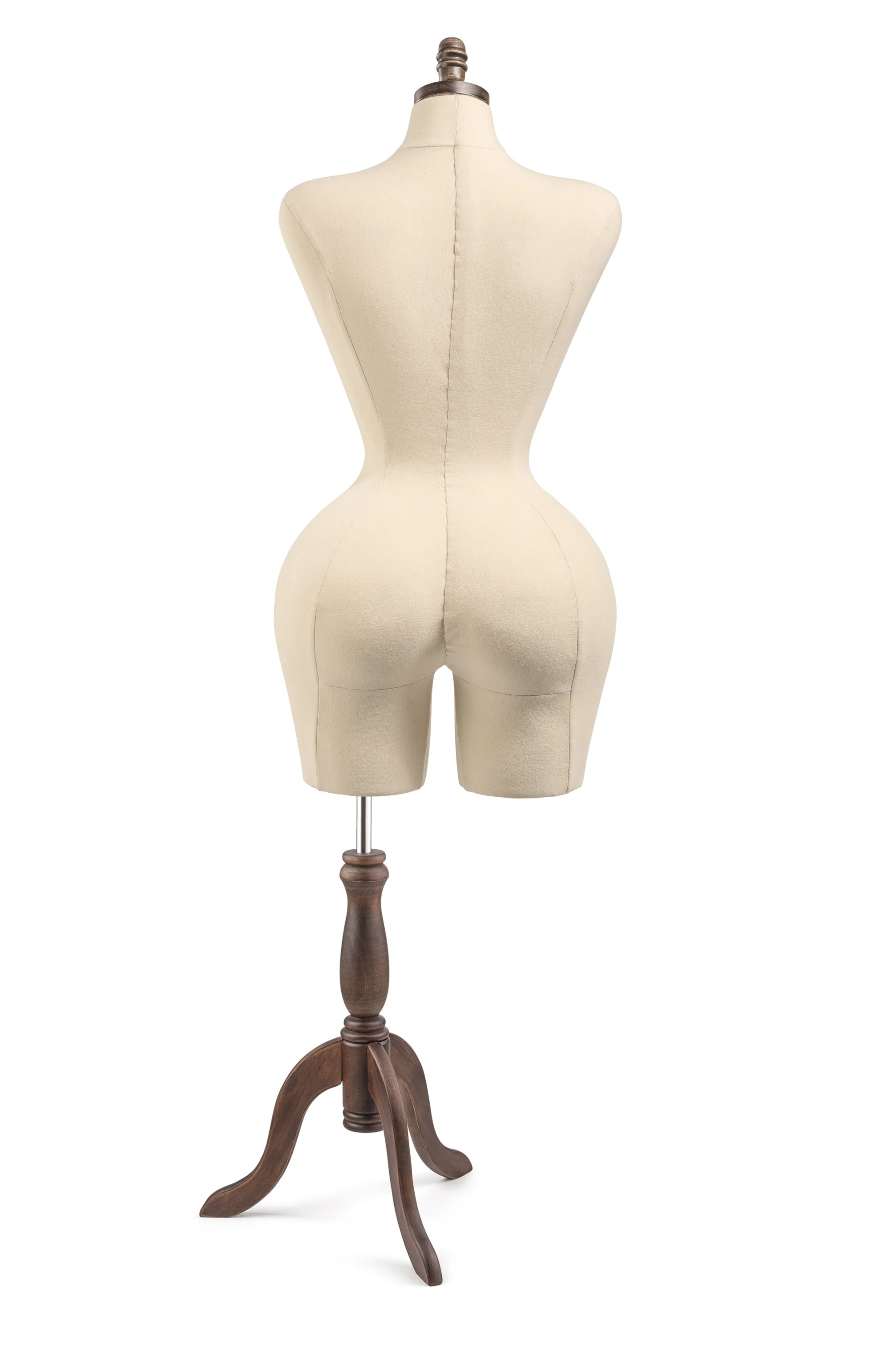 Female Display Dress Form on Wood Tripod Base - Image 27