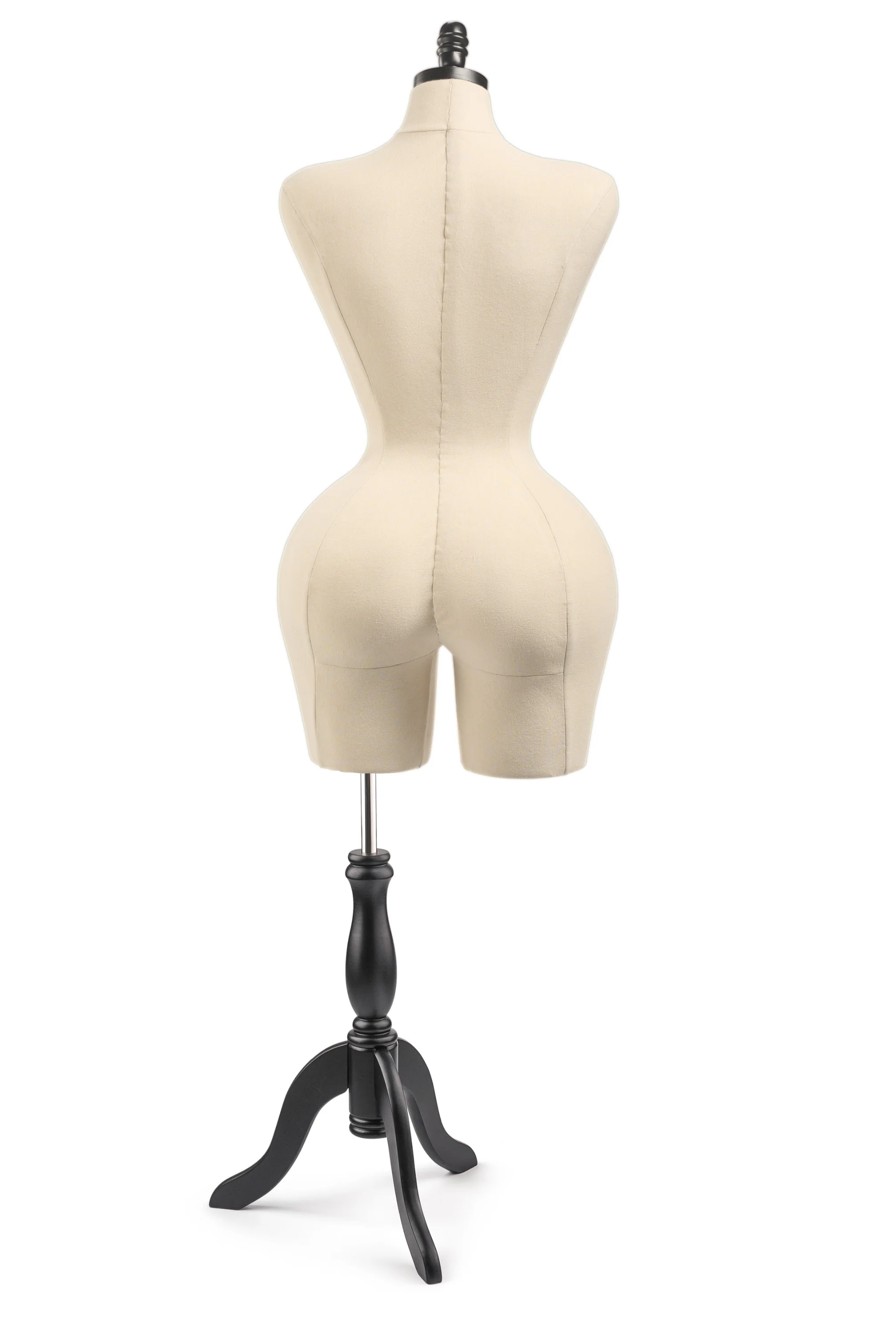 Female Display Dress Form on Wood Tripod Base - Image 31