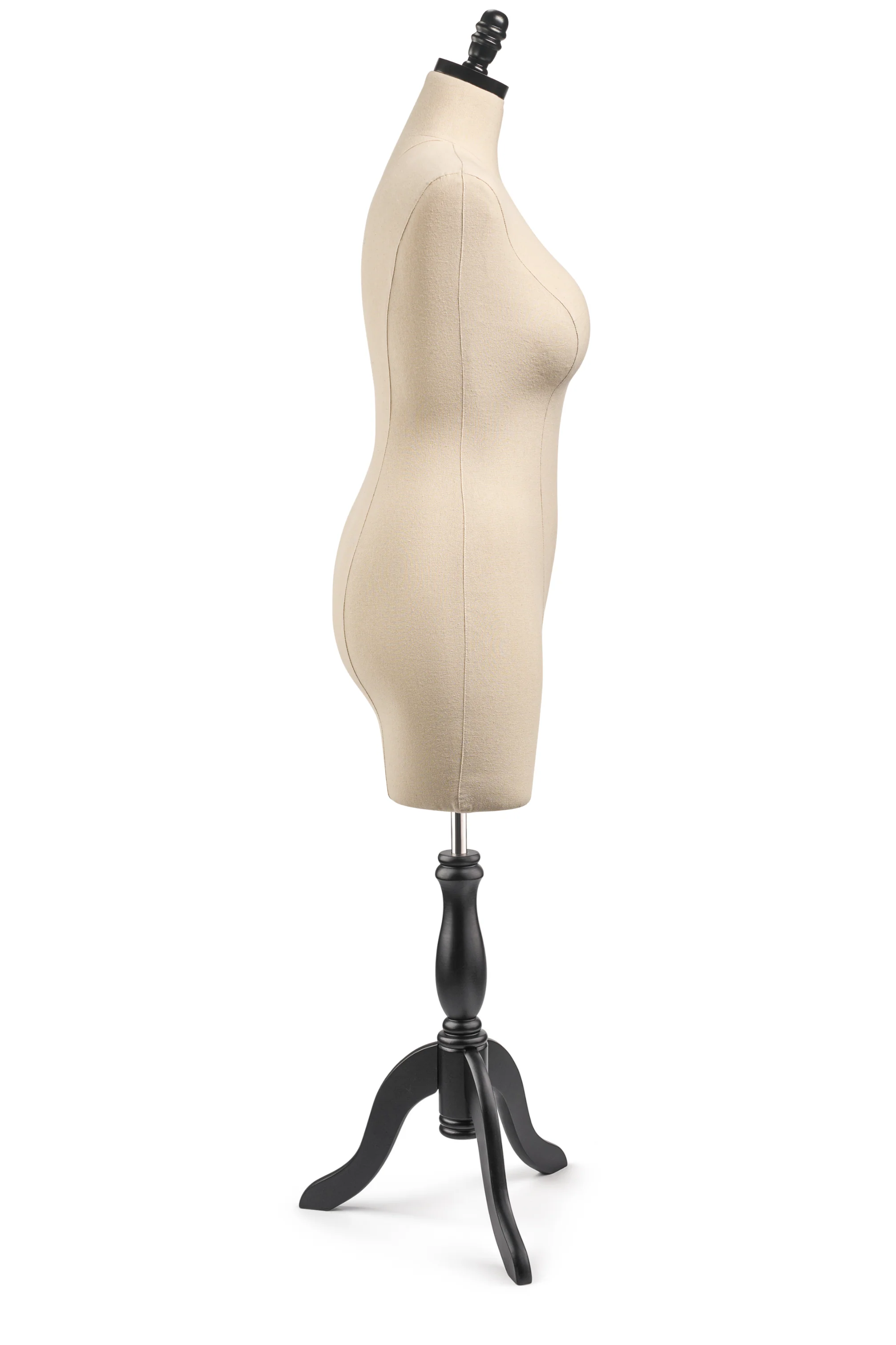 Female Display Dress Form on Wood Tripod Base - Image 33