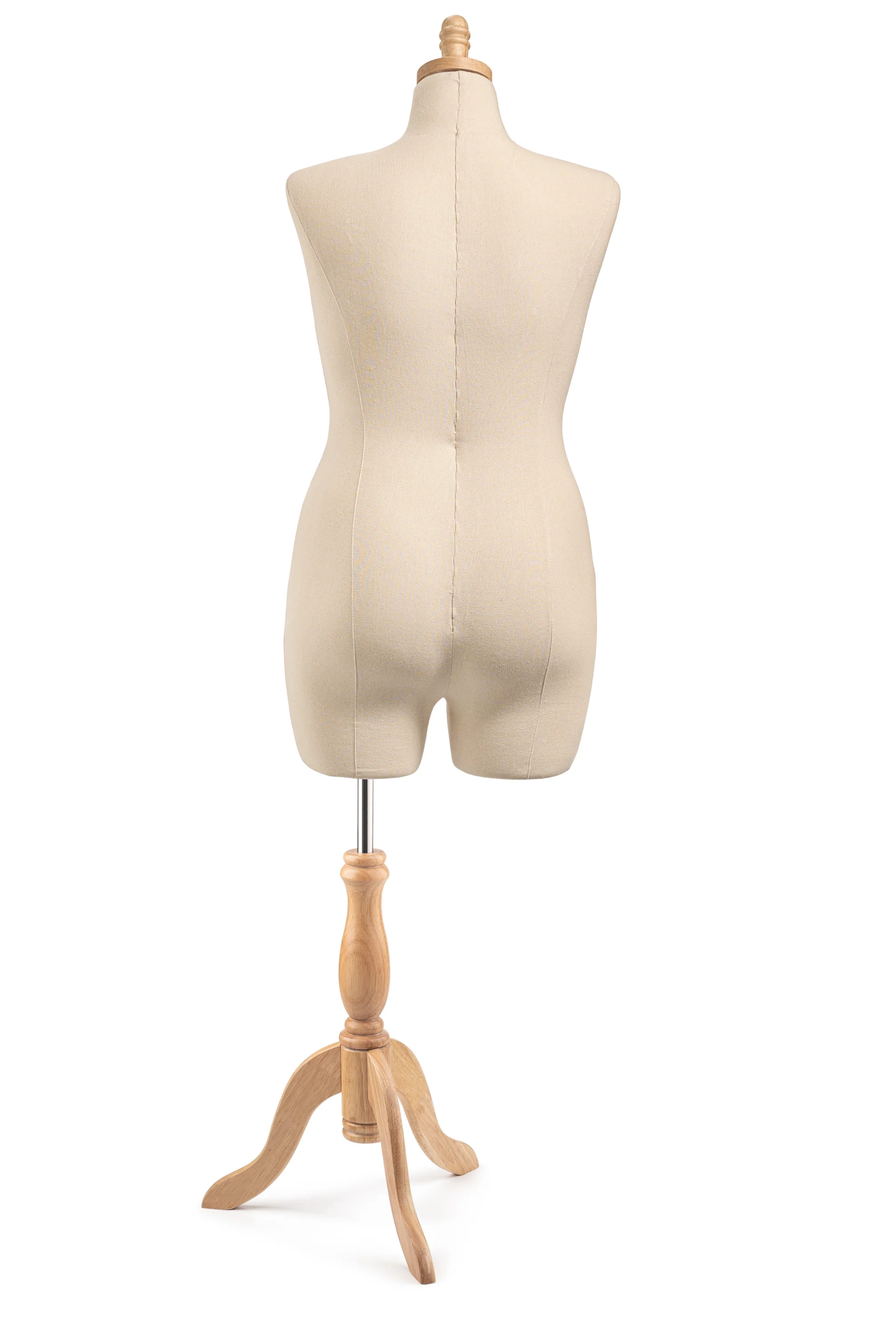 Female Display Dress Form on Wood Tripod Base - Image 43