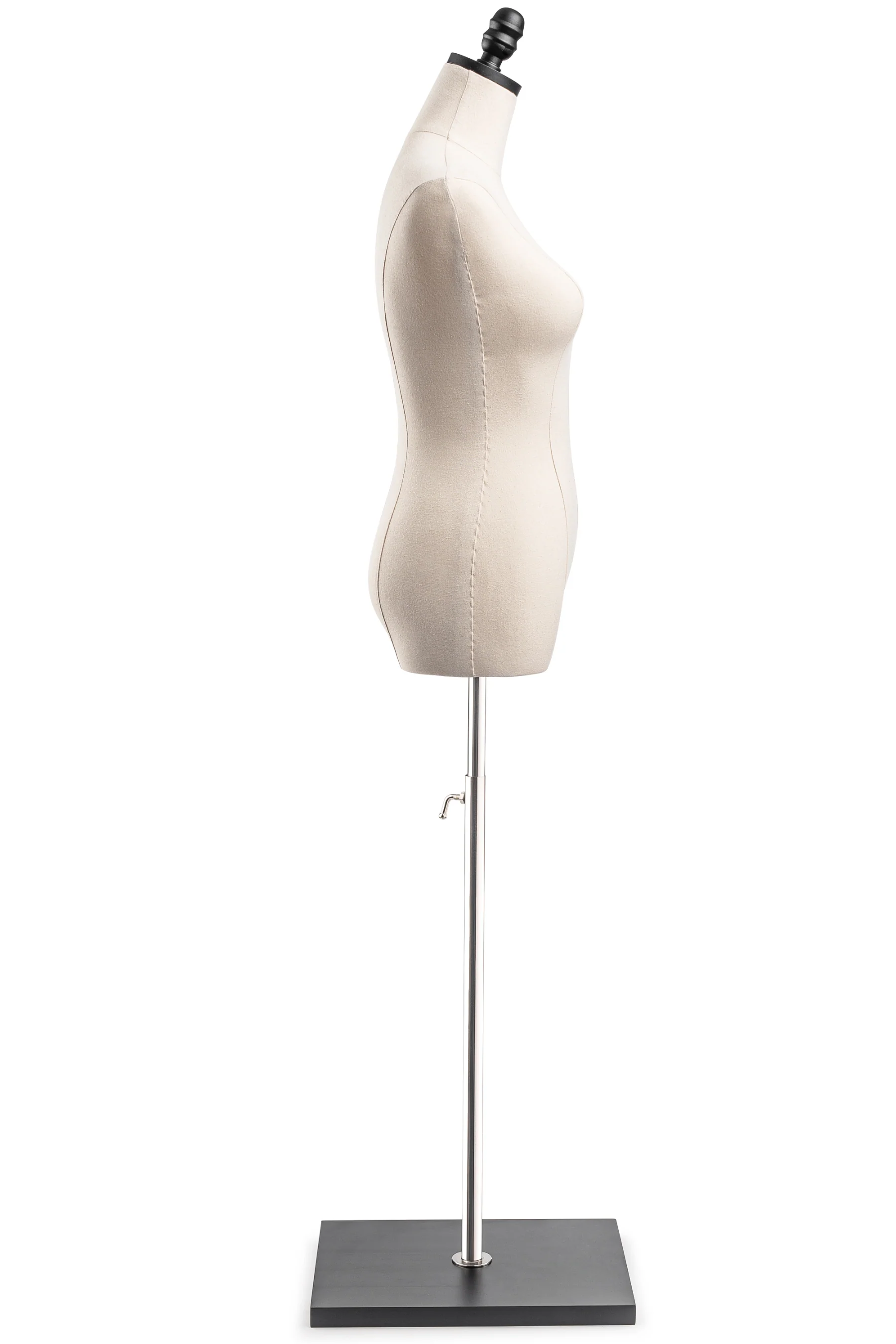 Female Display Dress Form on Wood Flat Base - Image 12