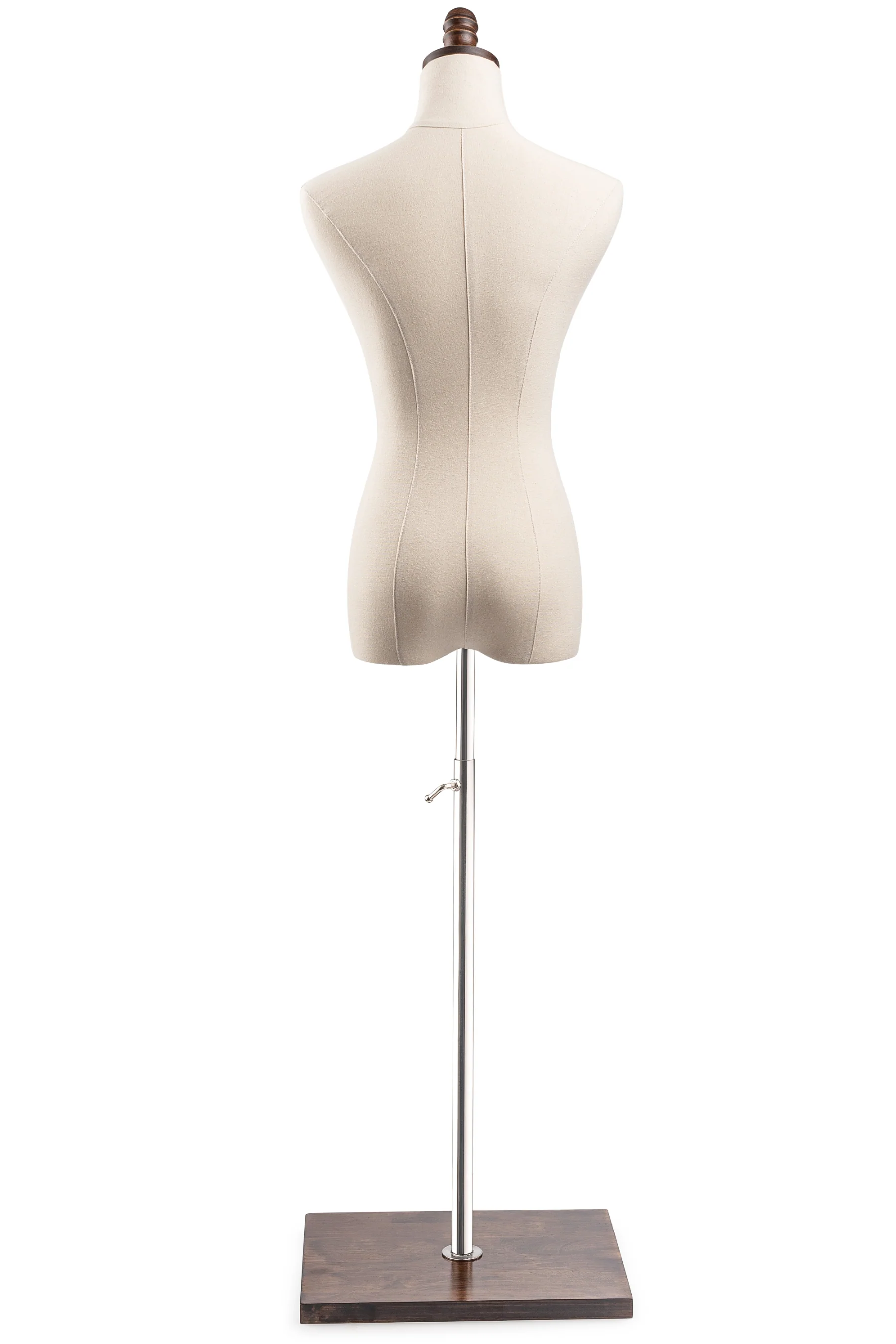 Female Display Dress Form on Wood Flat Base - Image 20