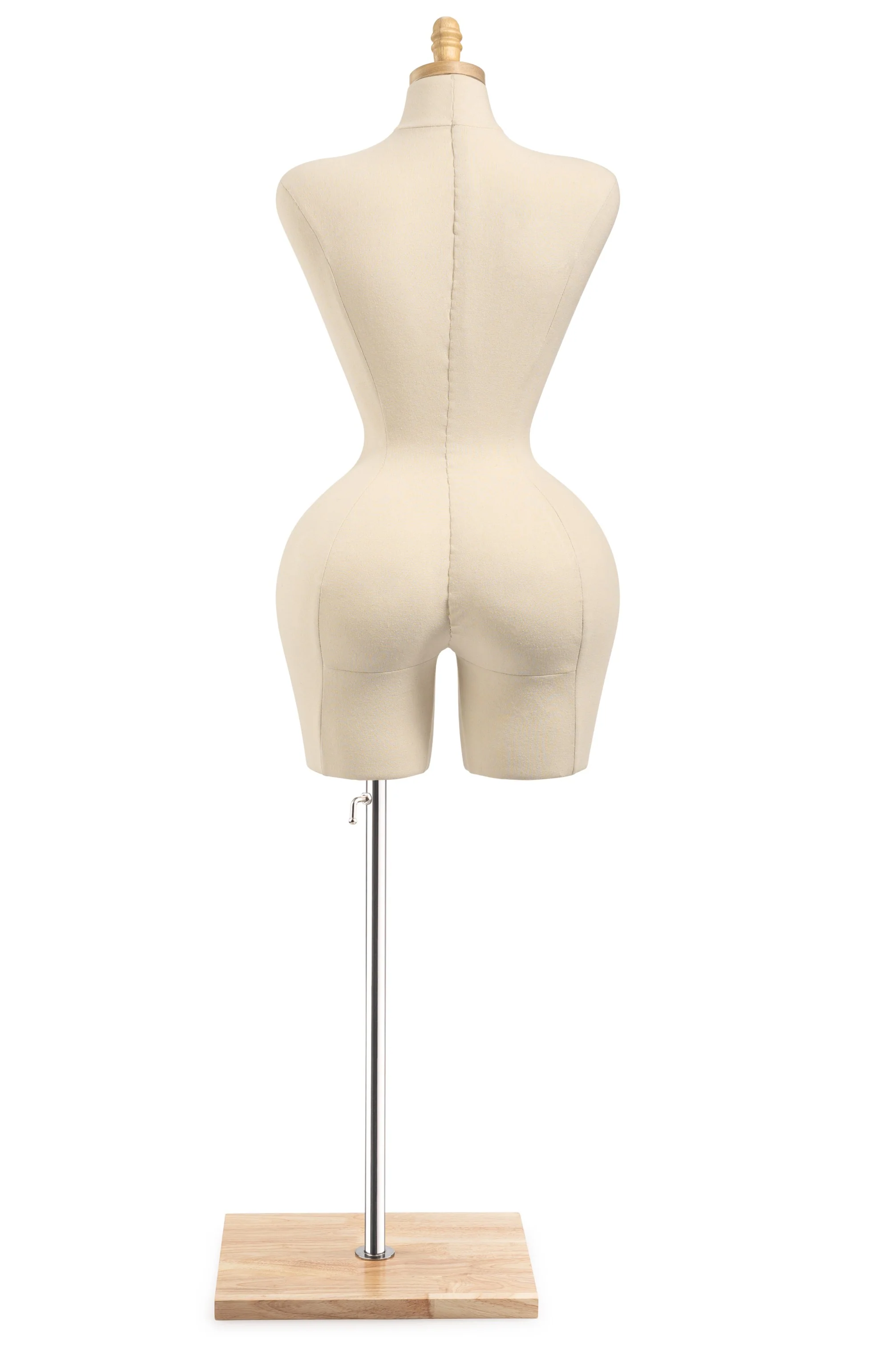 Female Display Dress Form on Wood Flat Base - Image 27