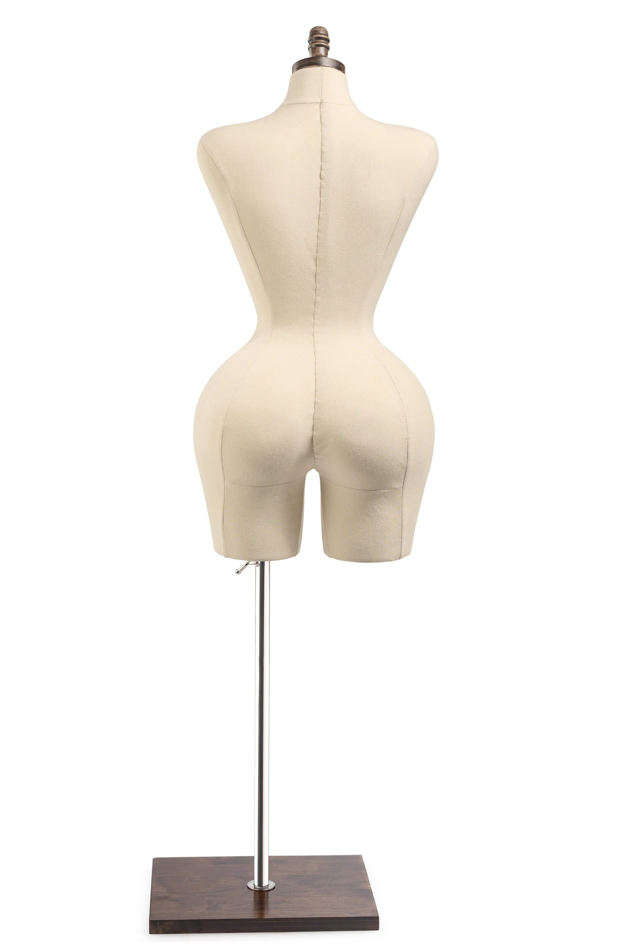 Female Display Dress Form on Wood Flat Base - Image 31