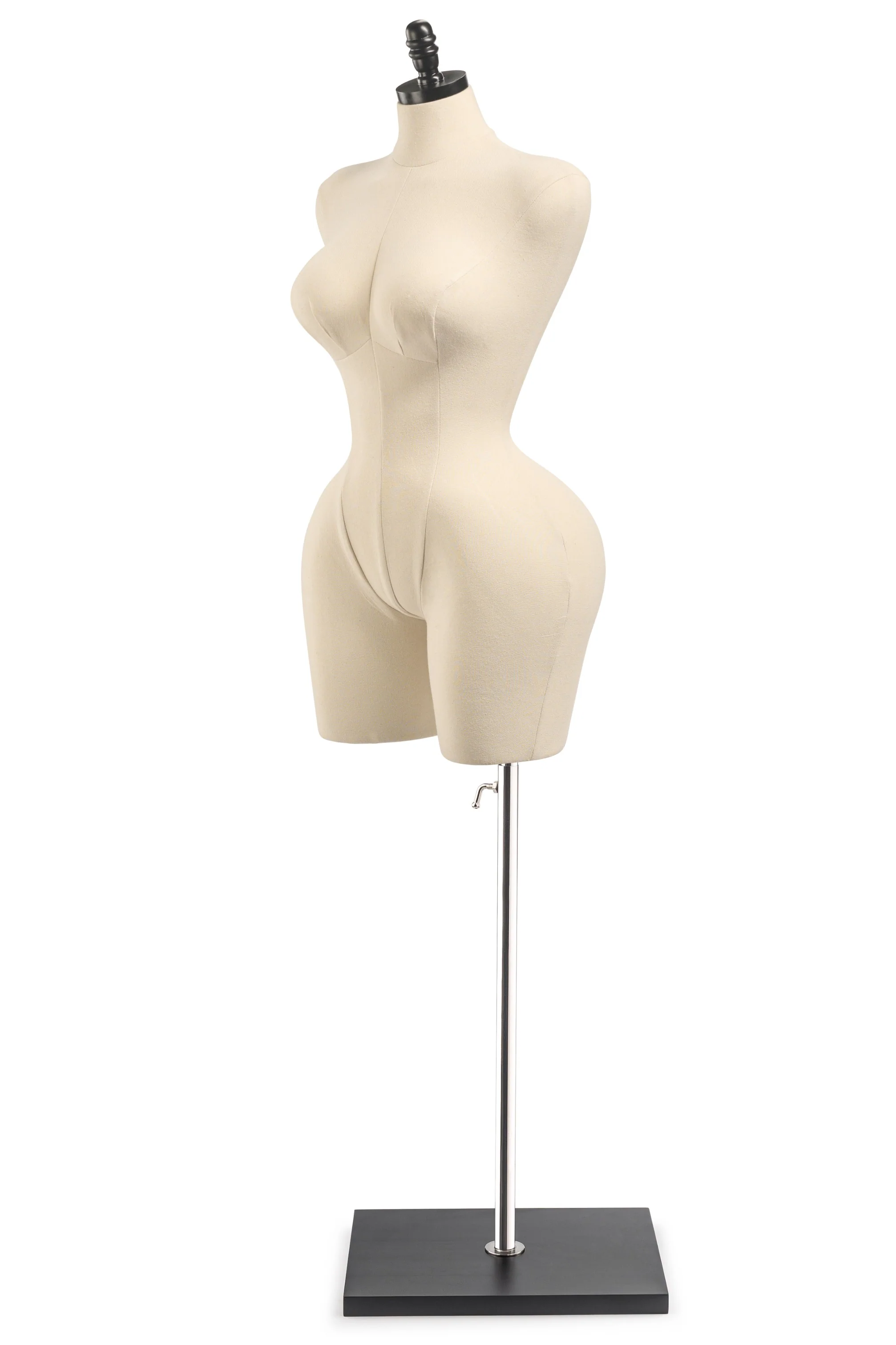 Female Display Dress Form on Wood Flat Base - Image 33