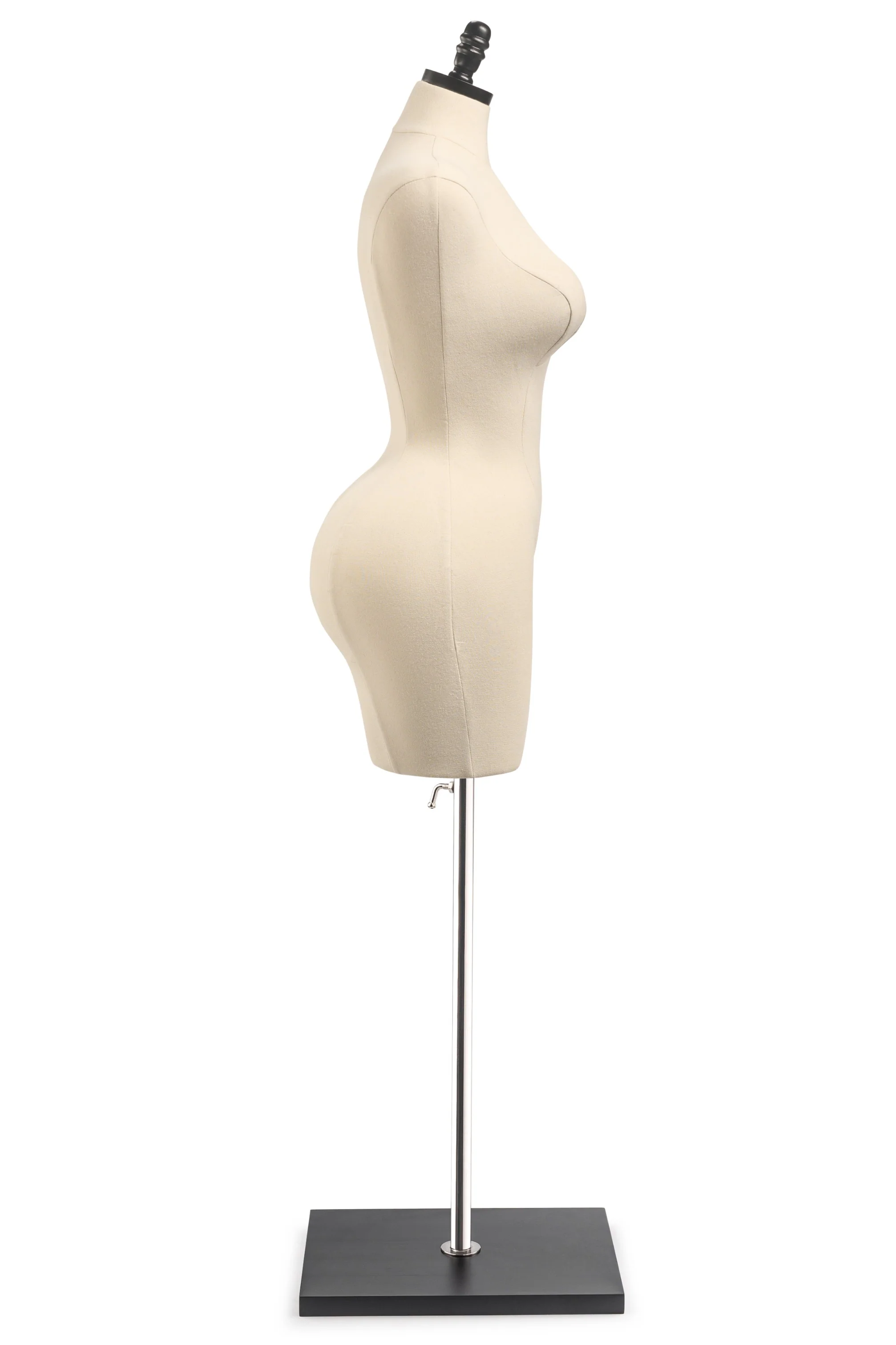 Female Display Dress Form on Wood Flat Base - Image 34