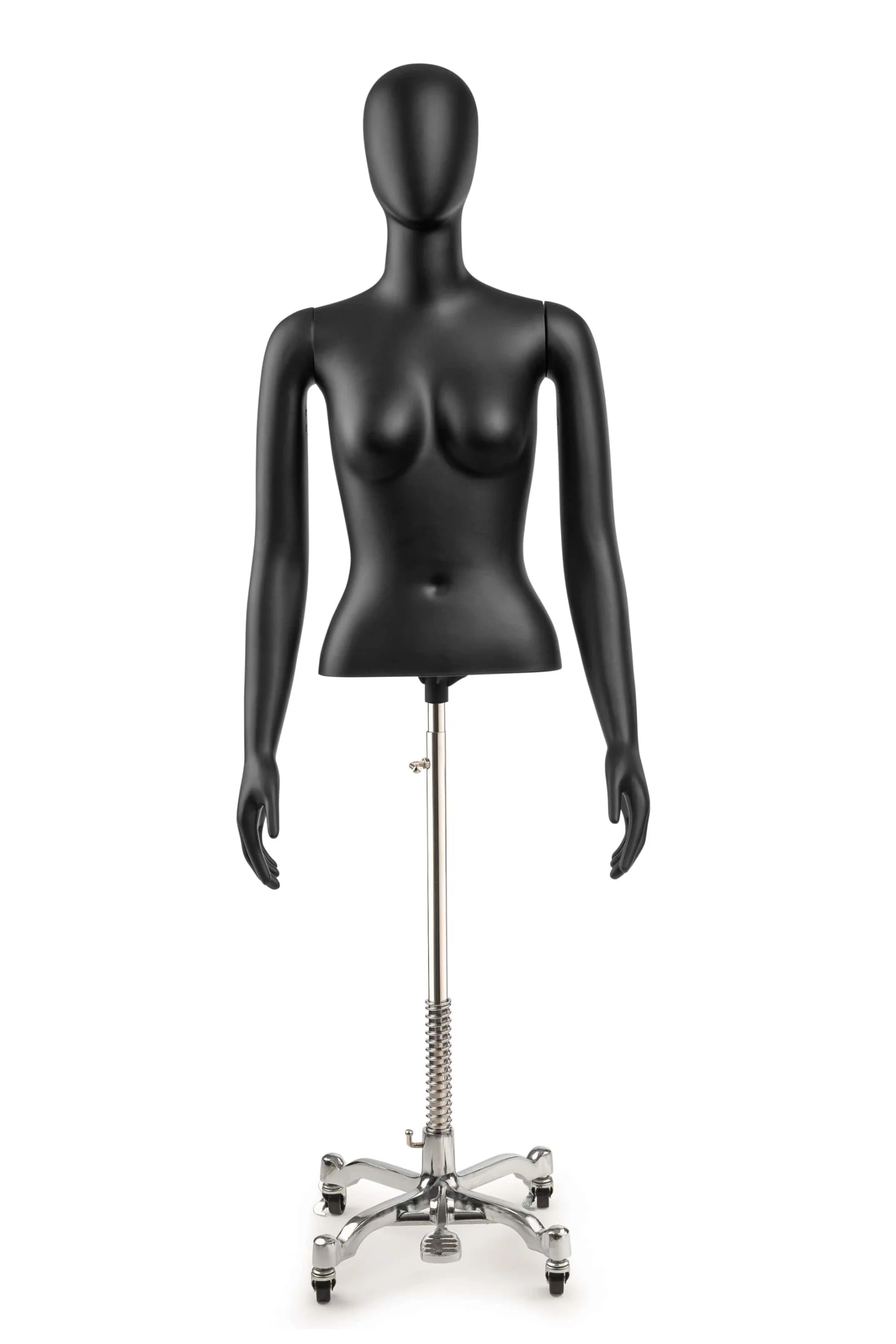 Female Egghead Torso Mannequin with Removable Arms - Image 10