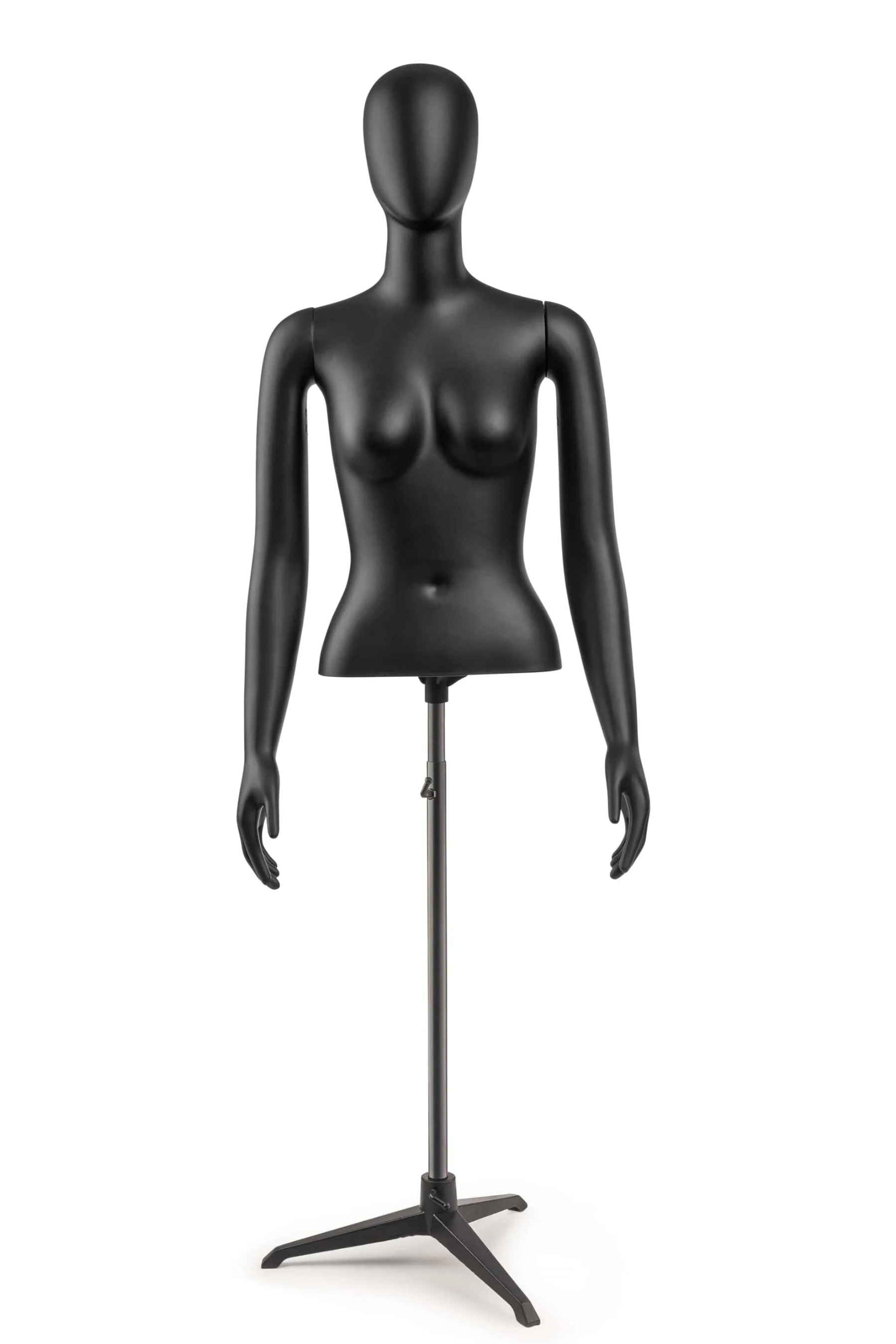 Female Egghead Torso Mannequin with Removable Arms - Image 11