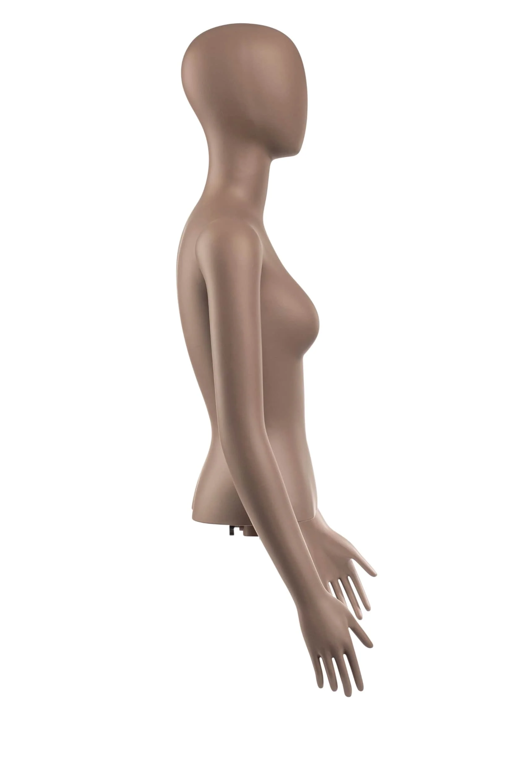 Female Egghead Torso Mannequin with Removable Arms - Image 124