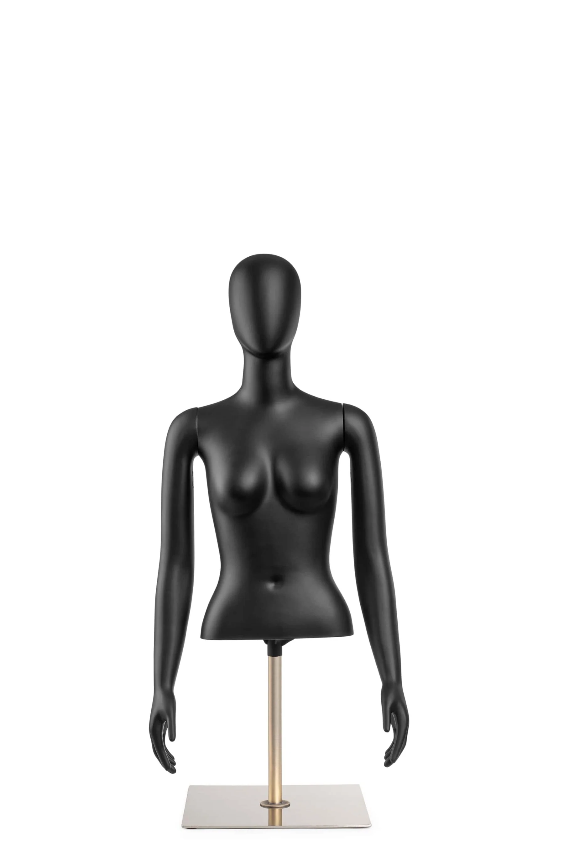 Female Egghead Torso Mannequin with Removable Arms - Image 13
