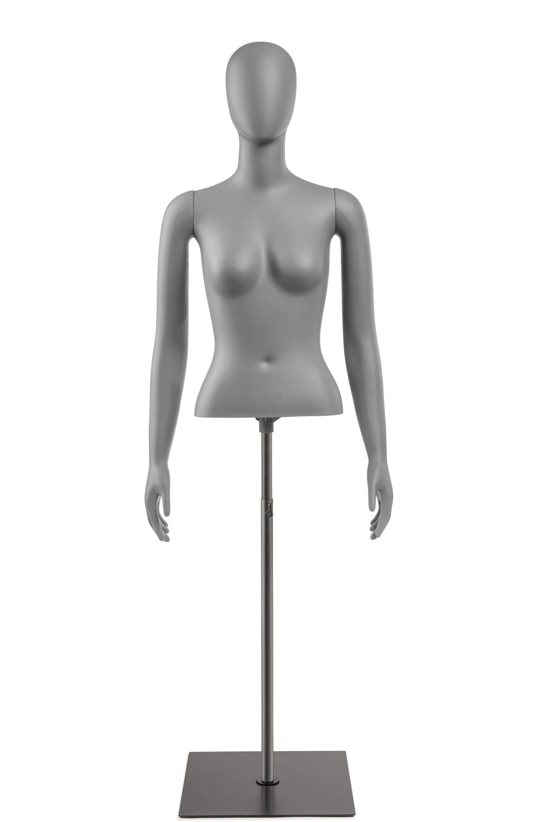 Female Egghead Torso Mannequin with Removable Arms - Image 138