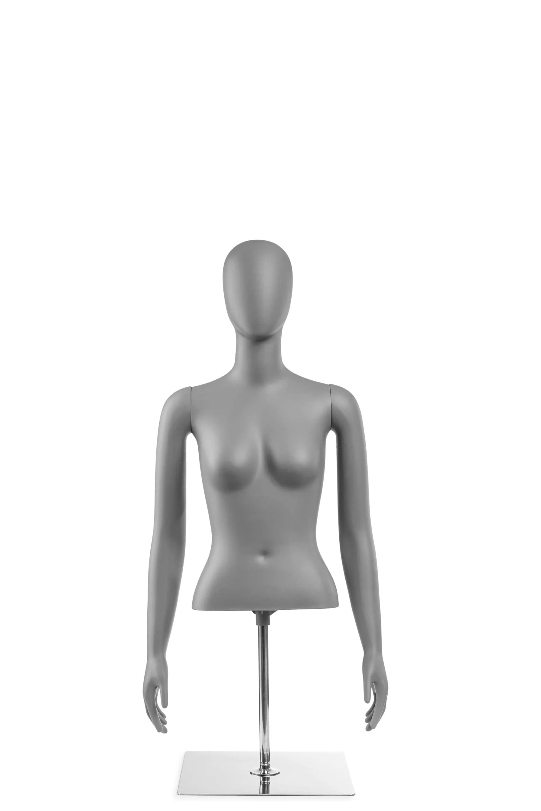 Female Egghead Torso Mannequin with Removable Arms - Image 158