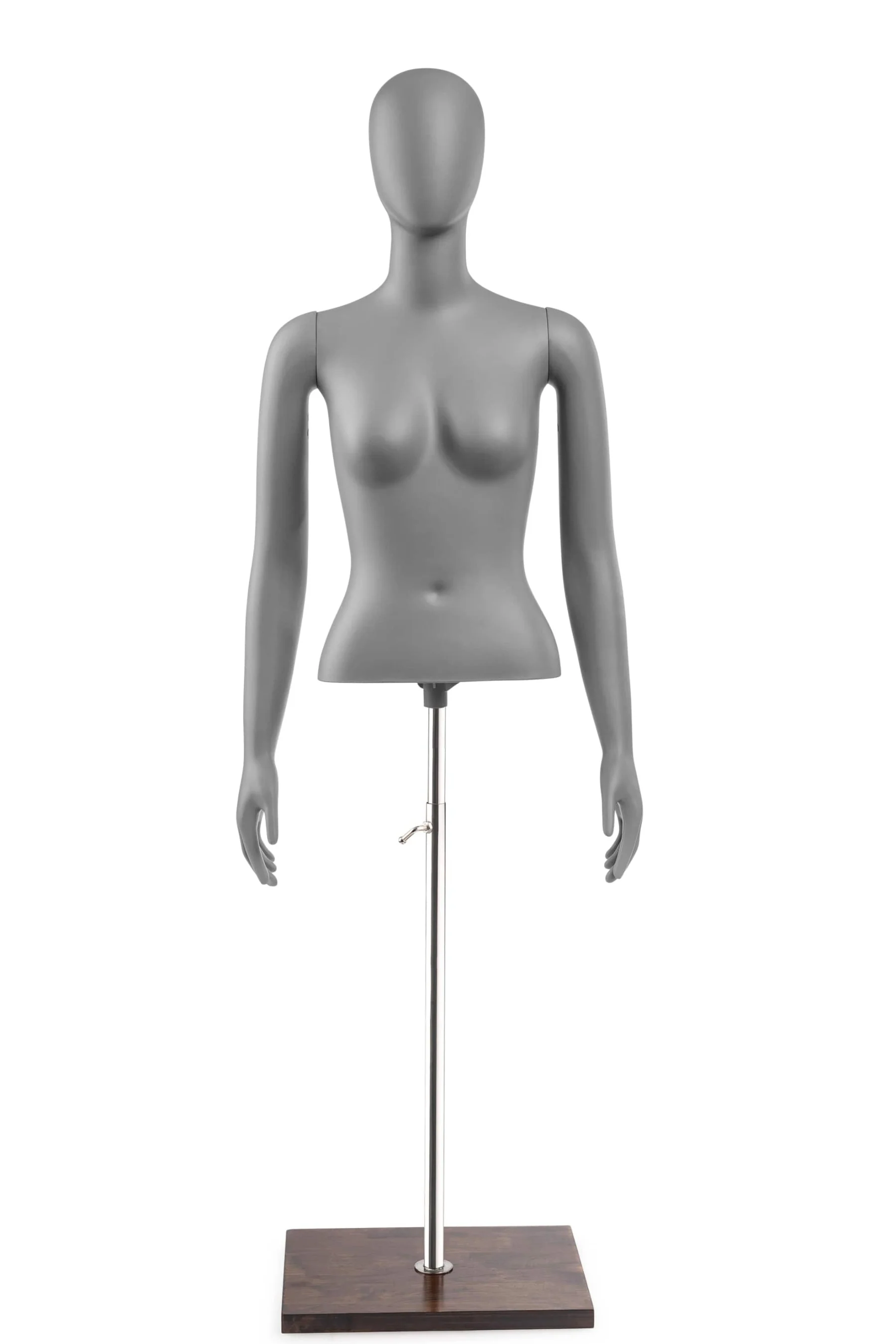 Female Egghead Torso Mannequin with Removable Arms - Image 178