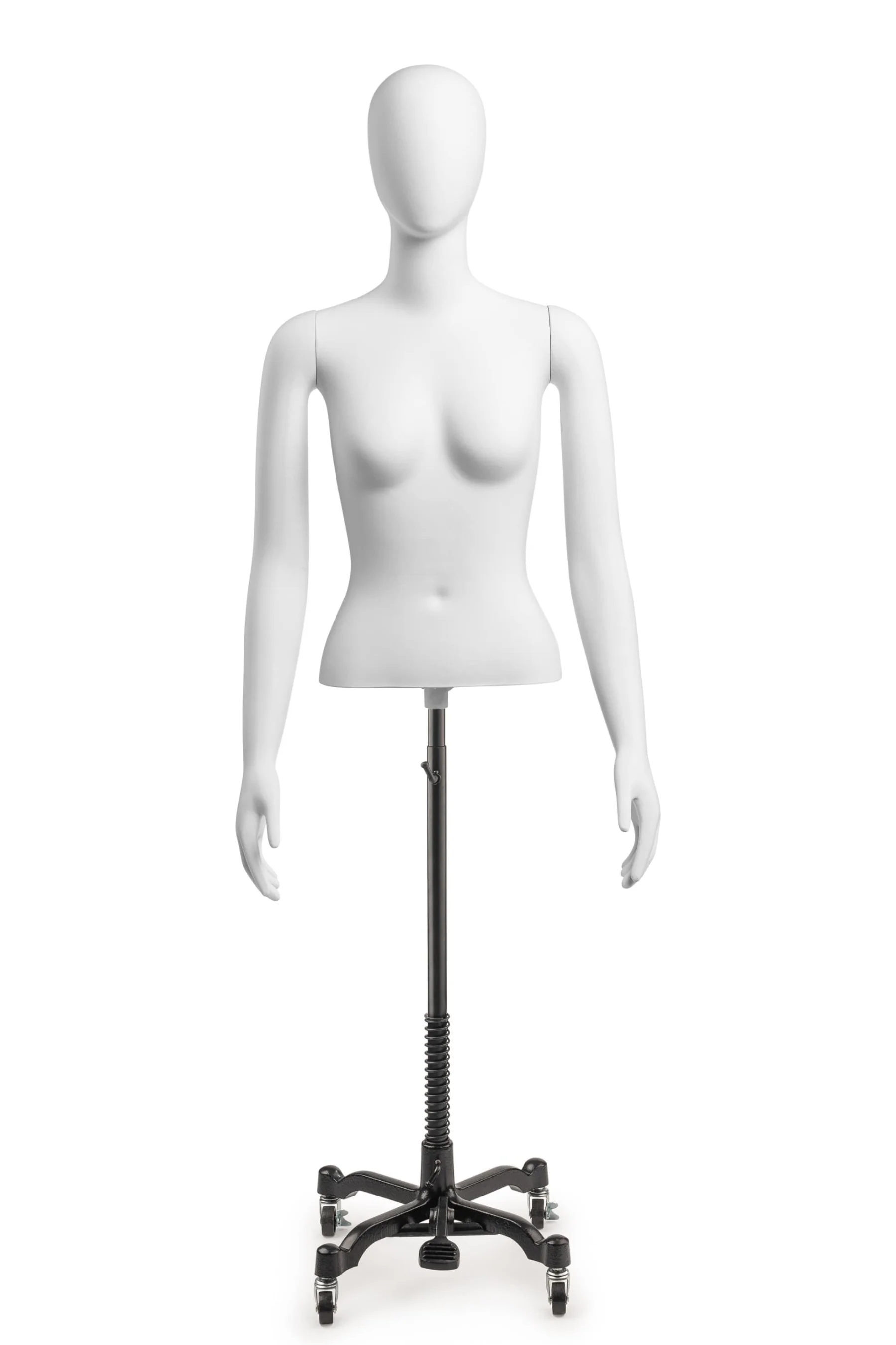 Female Egghead Torso Mannequin with Removable Arms - Image 186