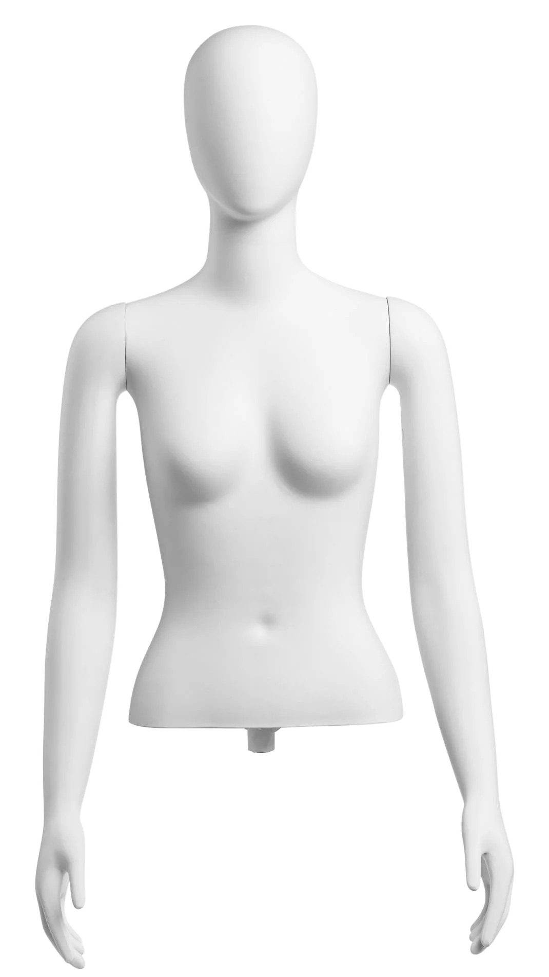 Female Egghead Torso Mannequin with Removable Arms - Image 191