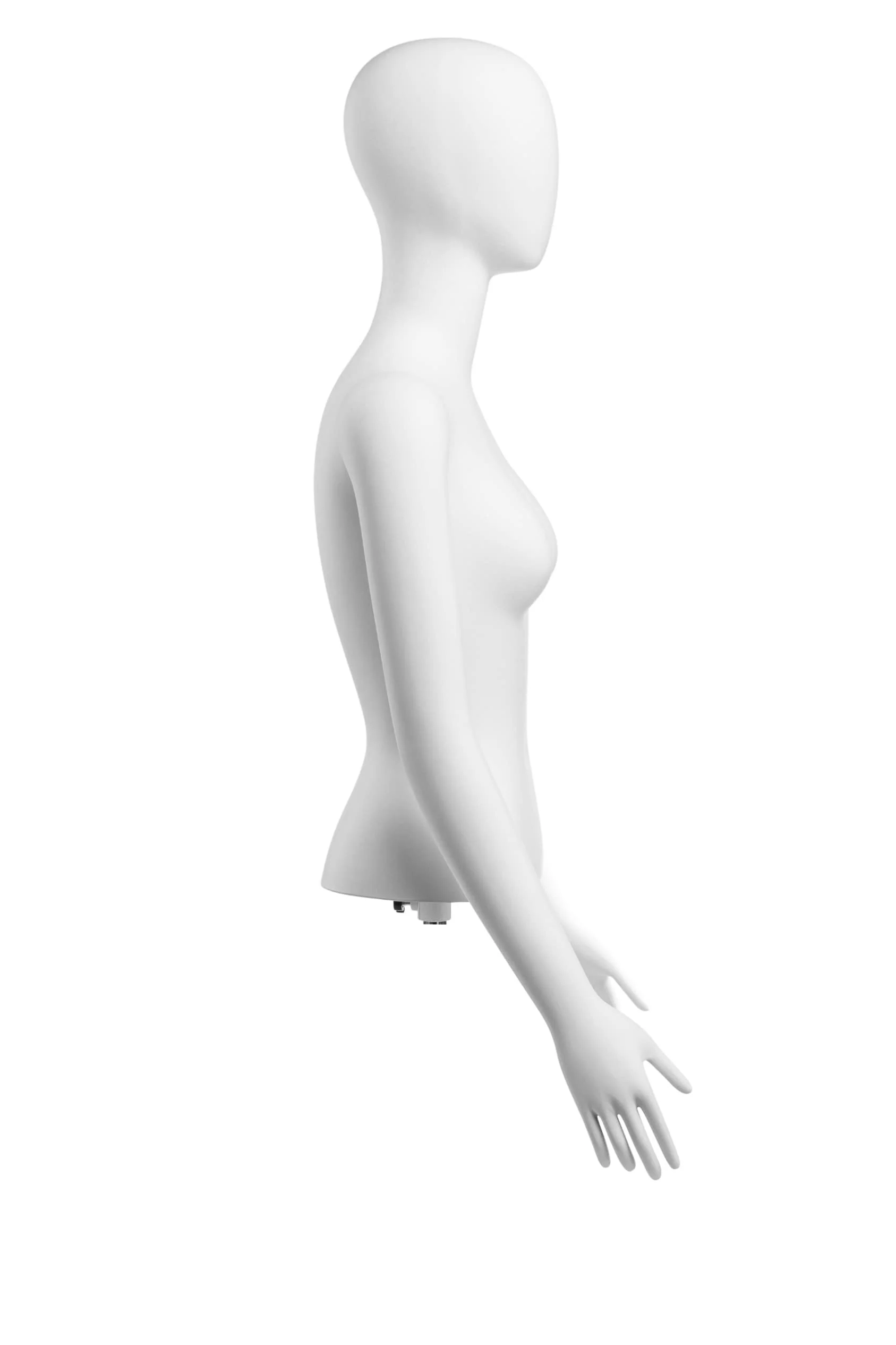 Female Egghead Torso Mannequin with Removable Arms - Image 196