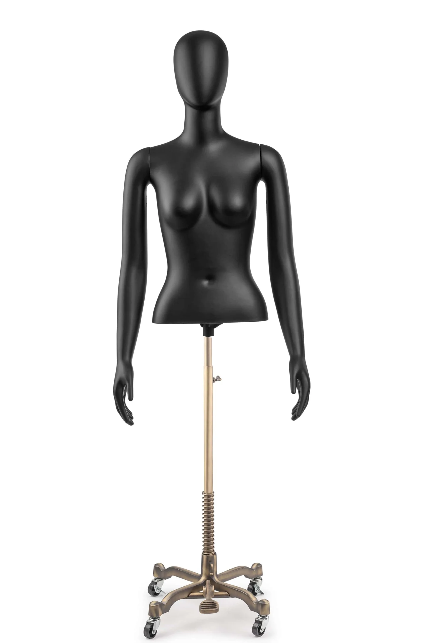 Female Egghead Torso Mannequin with Removable Arms - Image 21