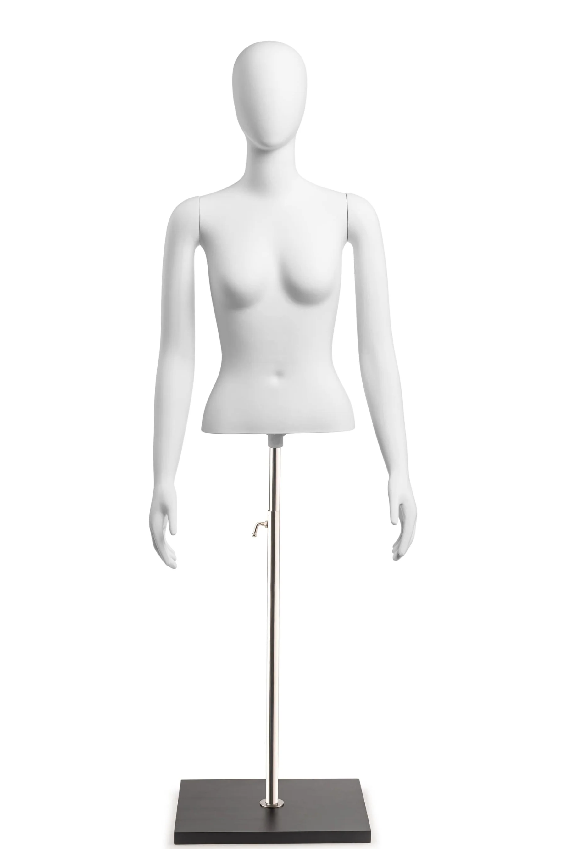 Female Egghead Torso Mannequin with Removable Arms - Image 234