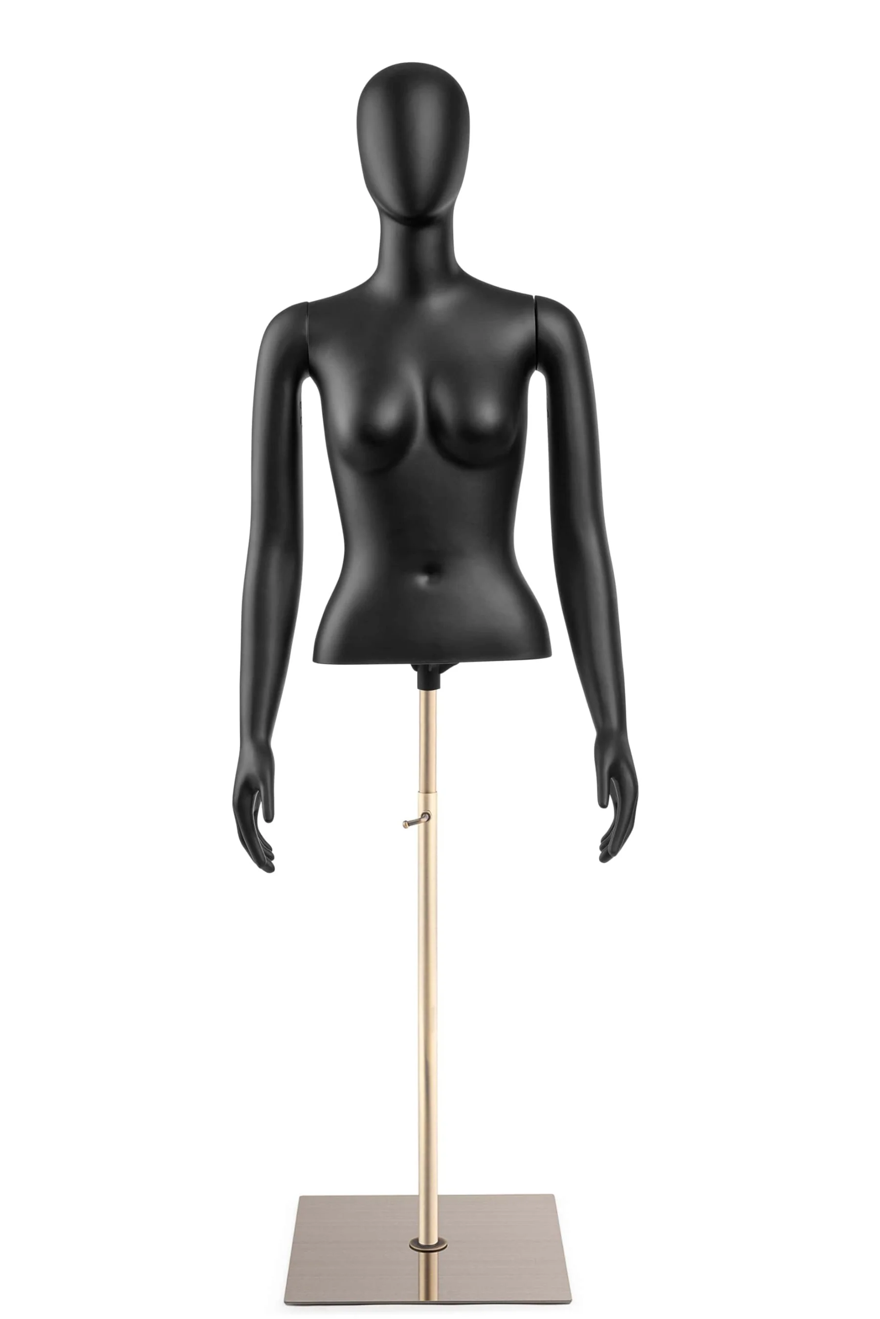 Female Egghead Torso Mannequin with Removable Arms - Image 33