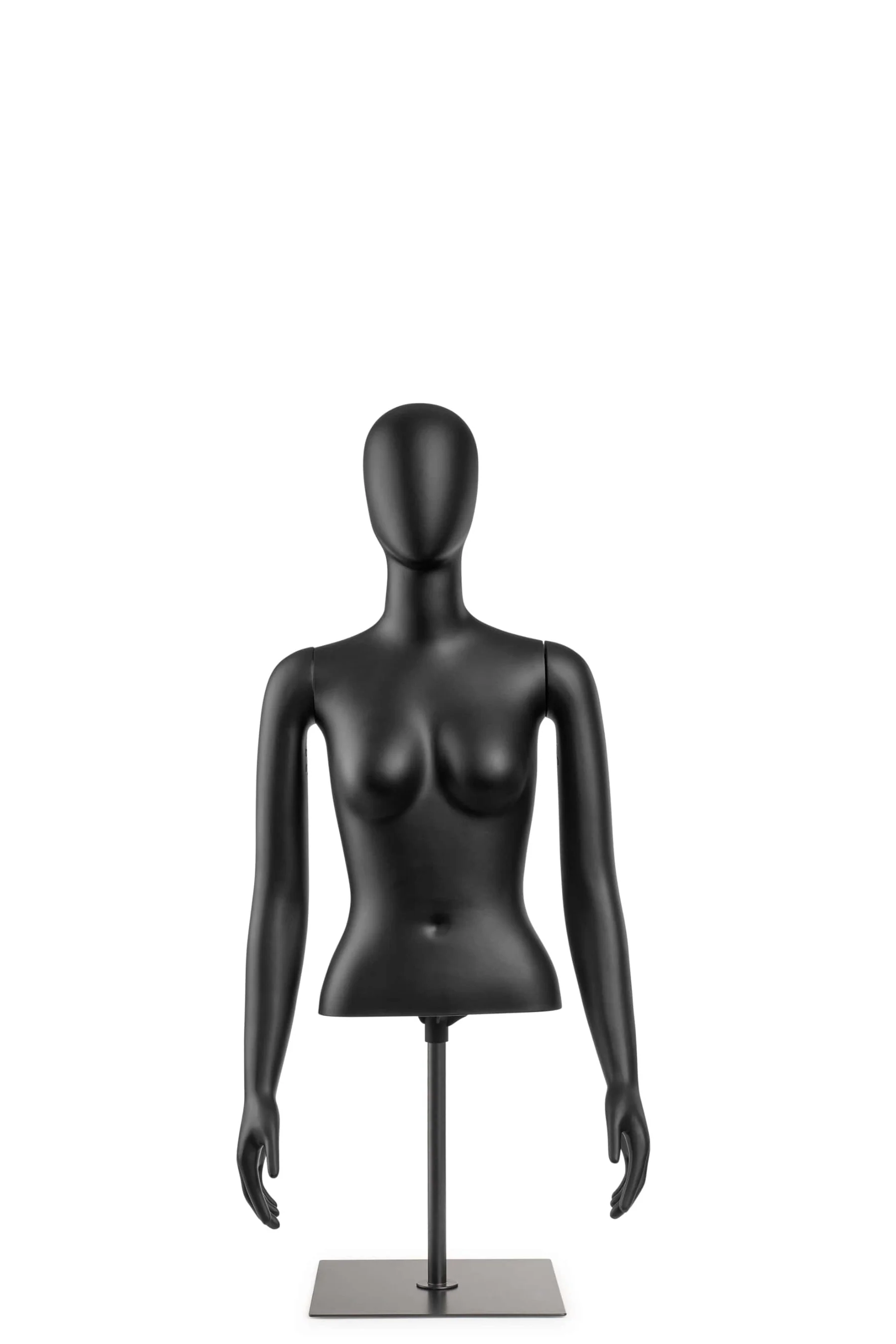 Female Egghead Torso Mannequin with Removable Arms - Image 4