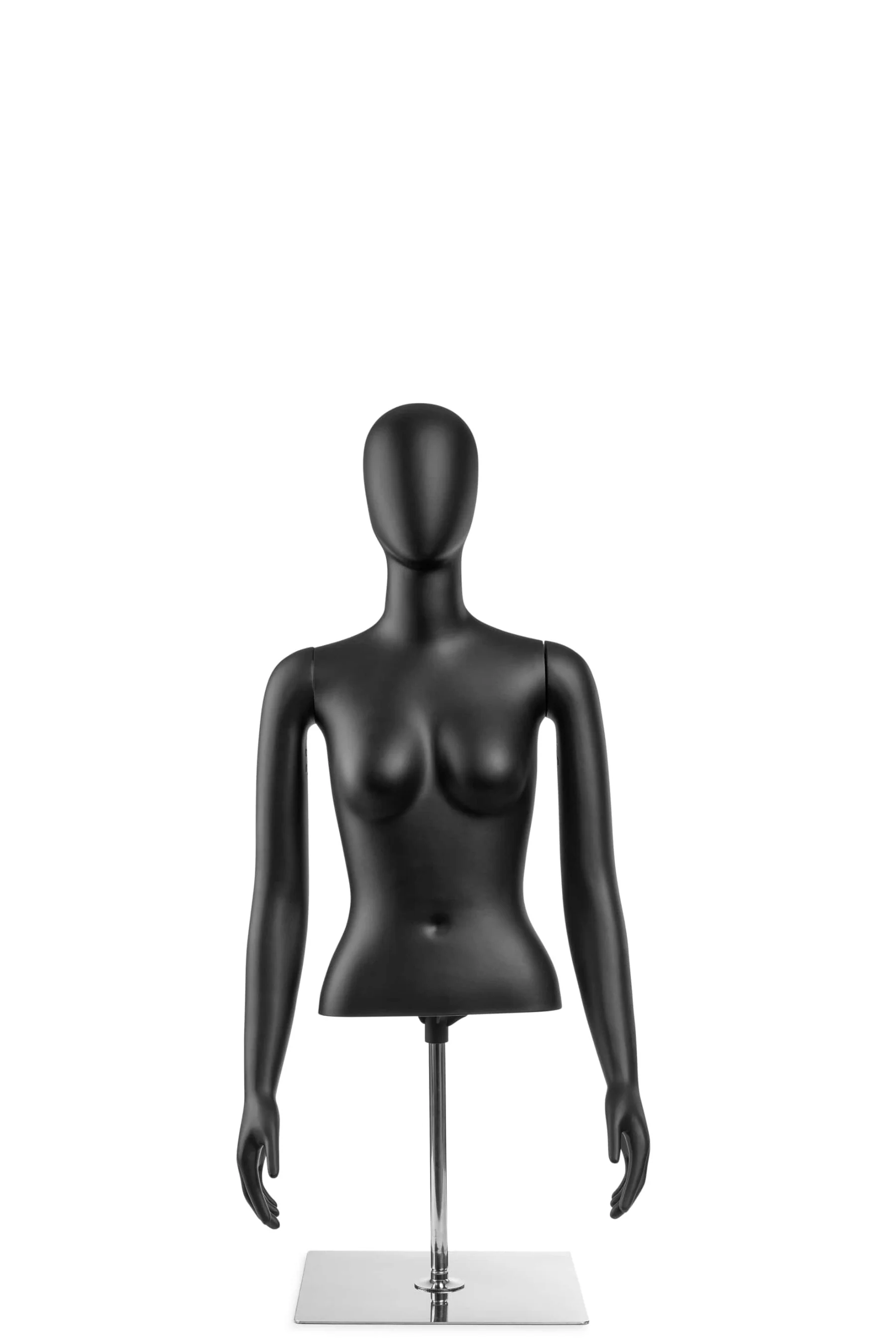 Female Egghead Torso Mannequin with Removable Arms - Image 41