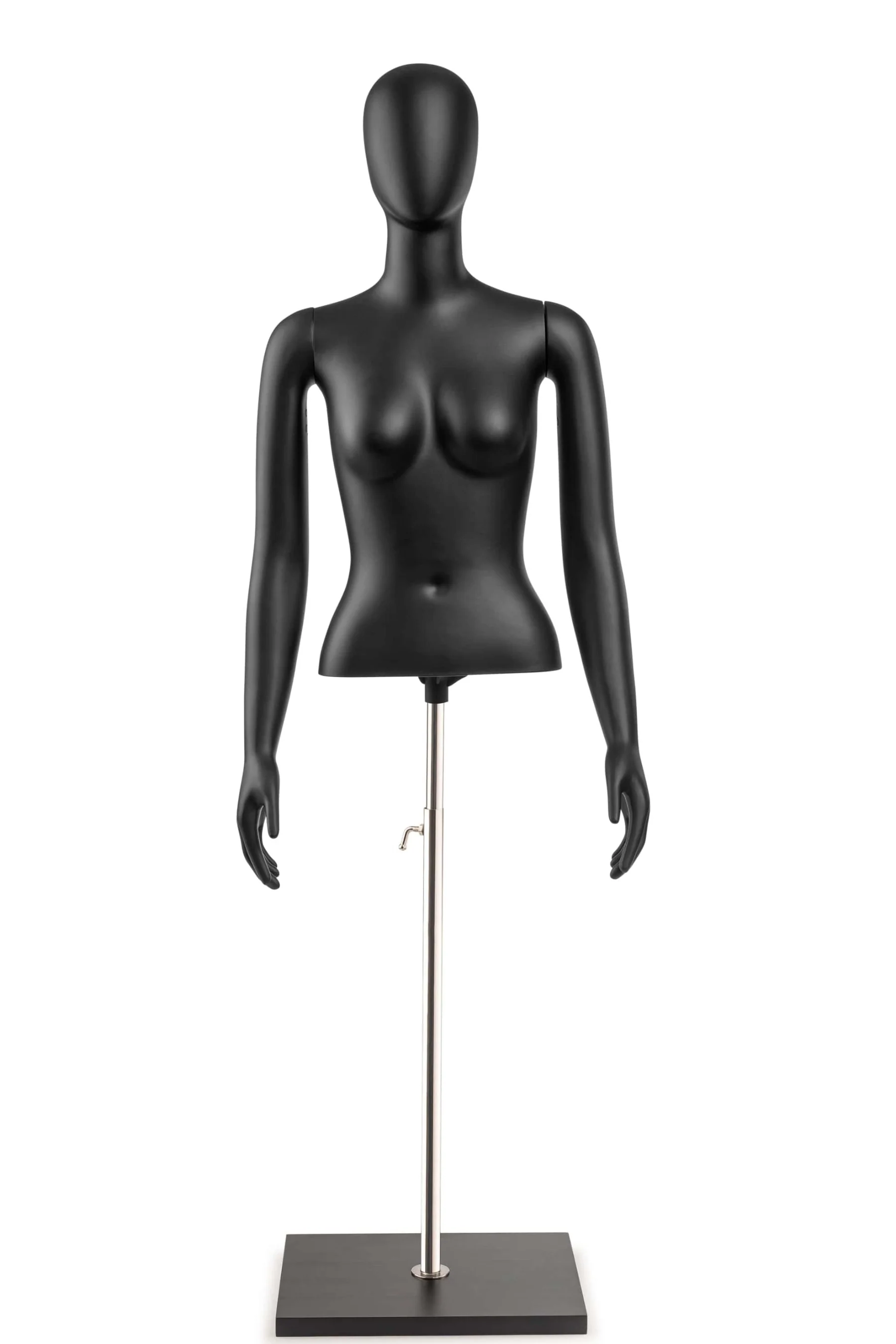 Female Egghead Torso Mannequin with Removable Arms - Image 65
