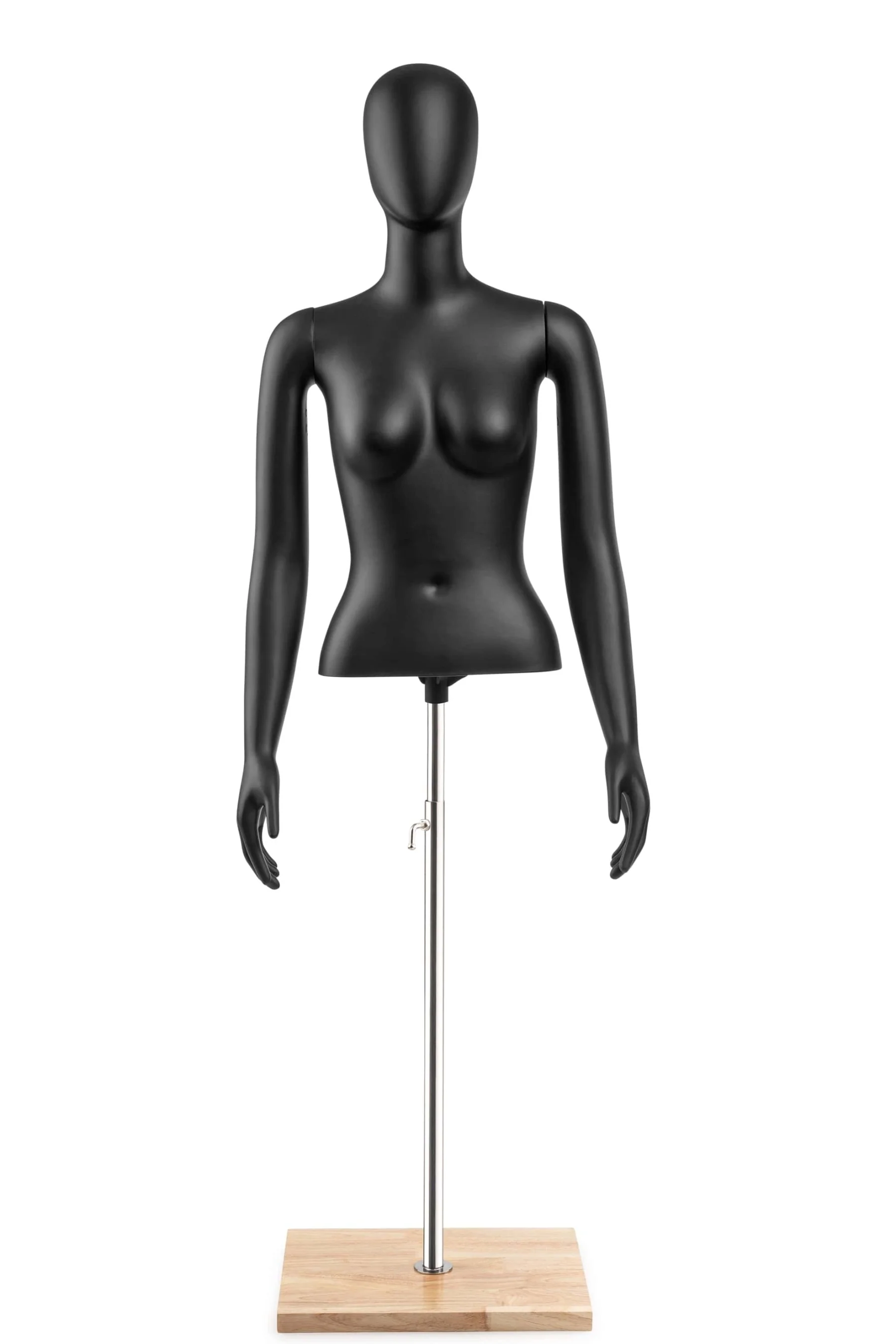Female Egghead Torso Mannequin with Removable Arms - Image 73