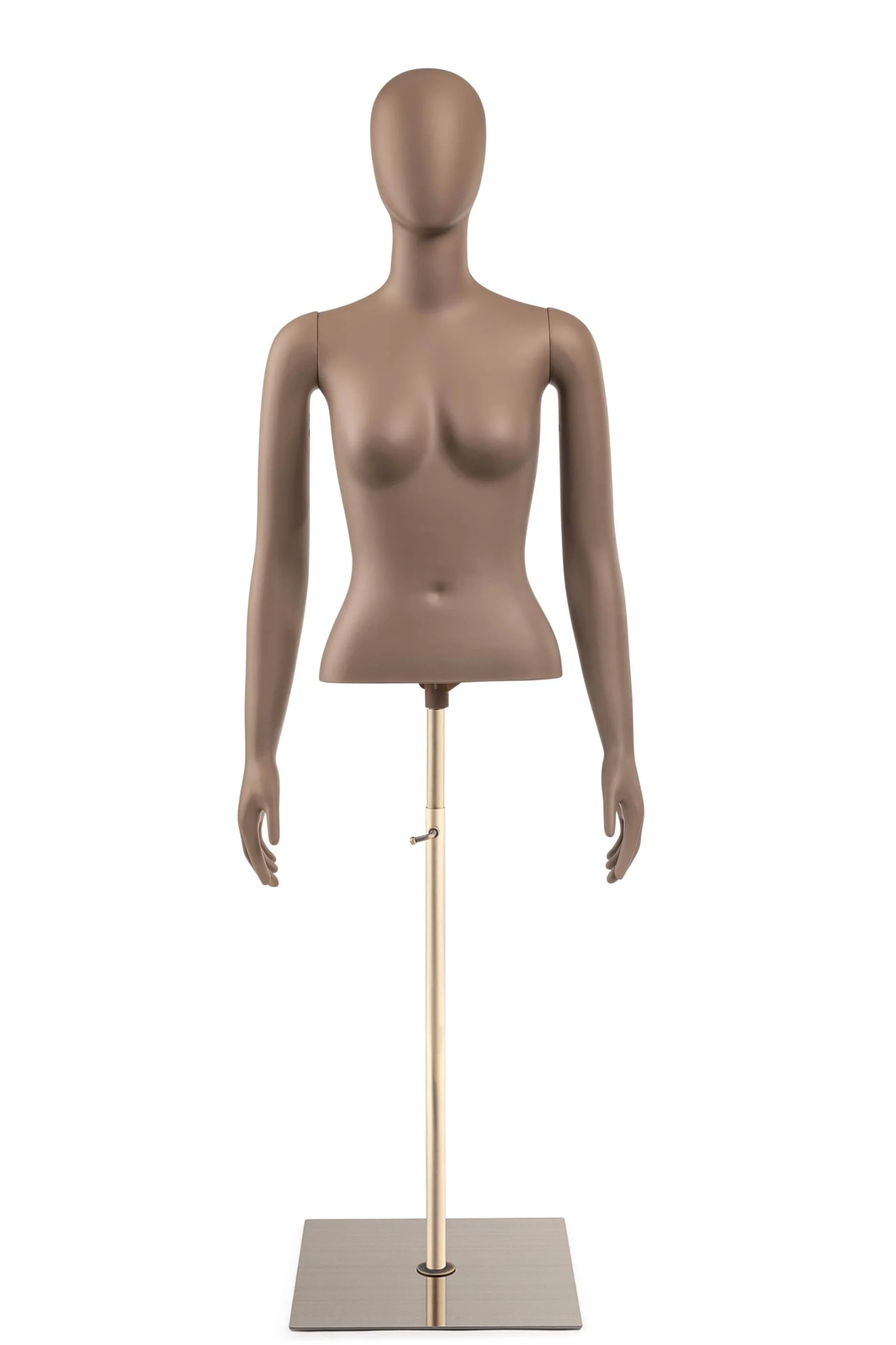 Female Egghead Torso Mannequin with Removable Arms - Image 91